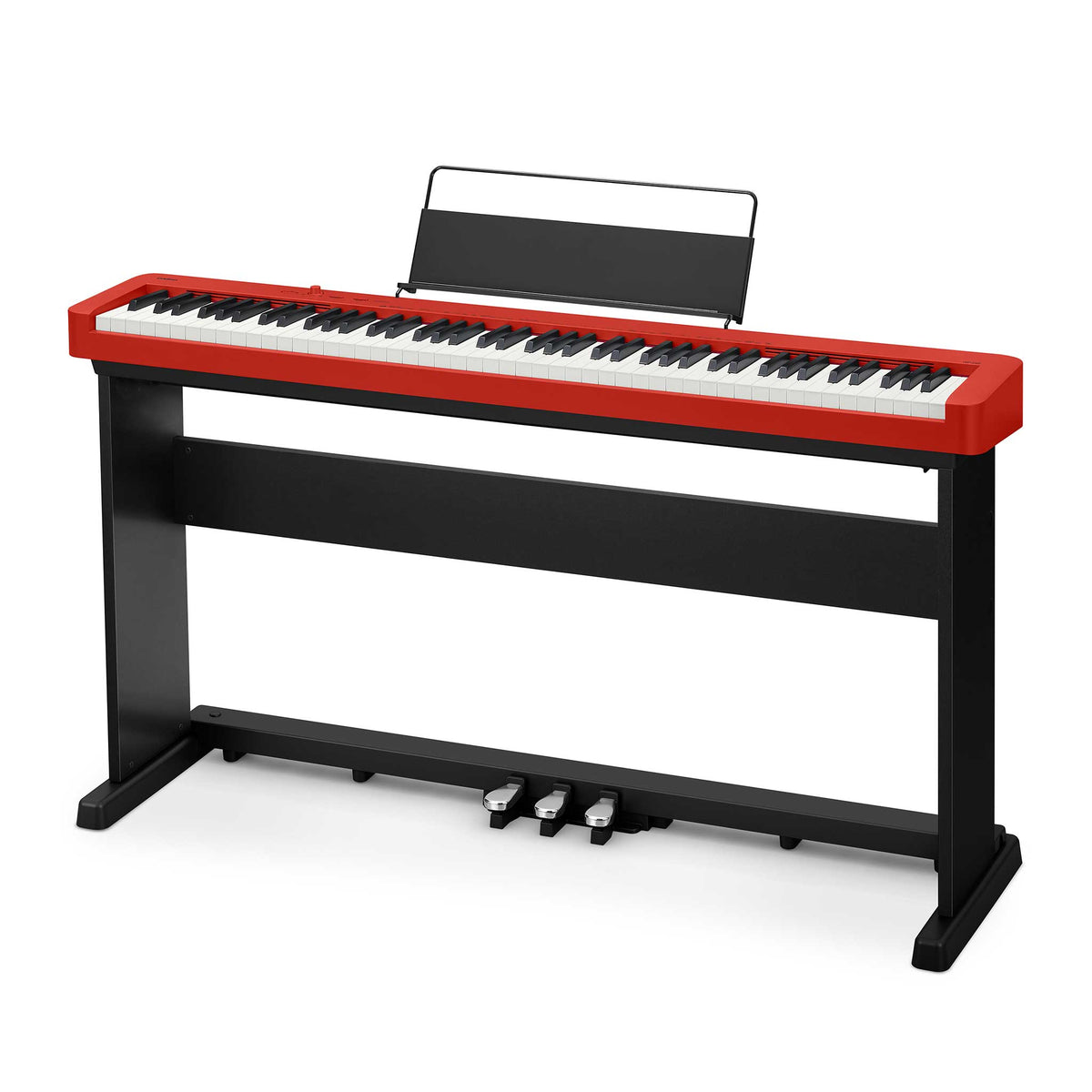 Casio Digitalpiano CDP-S160RD Stand Pedal angle front