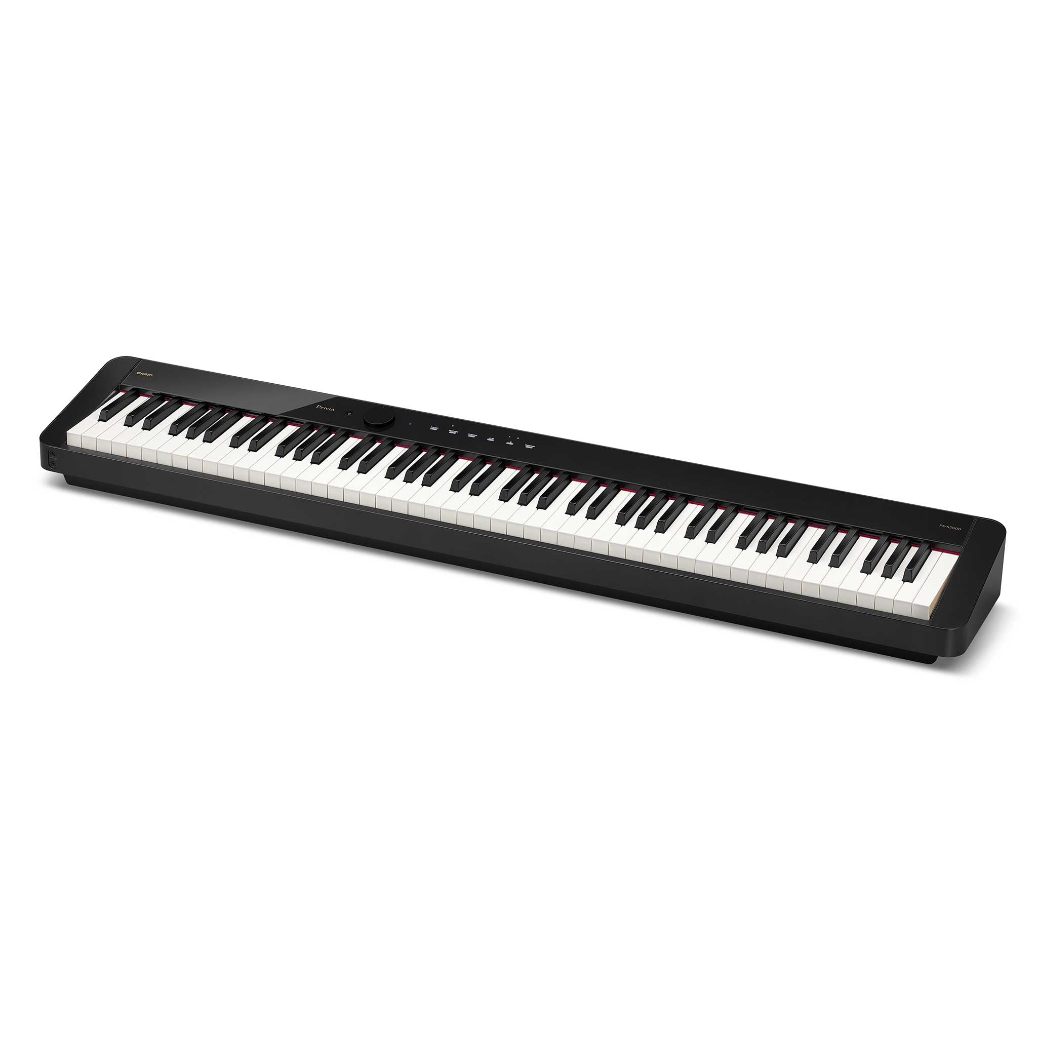 DIgitalpiano Casio Privia PX-S5000BK black angle left