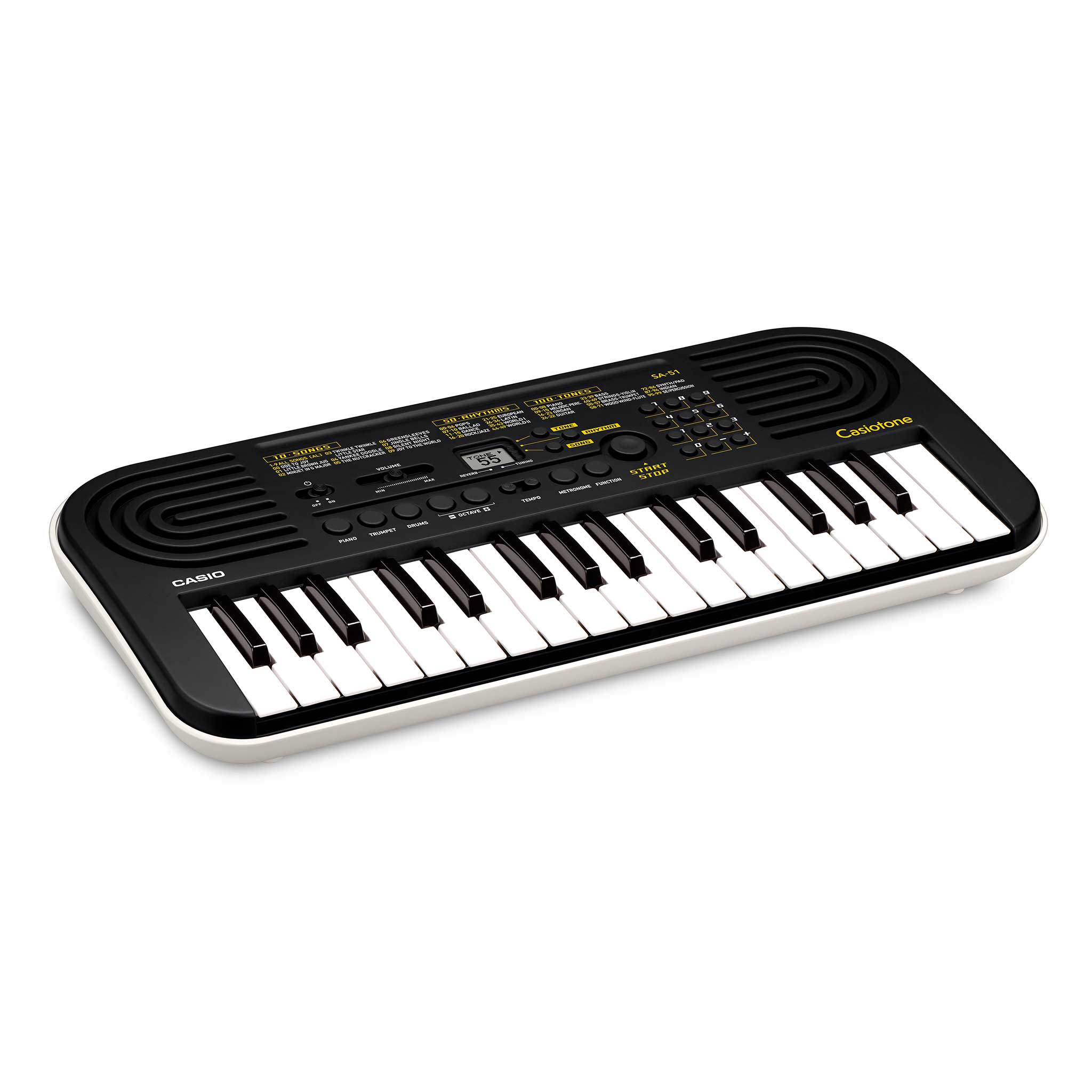 Casio SA51 Mini Keyboard left