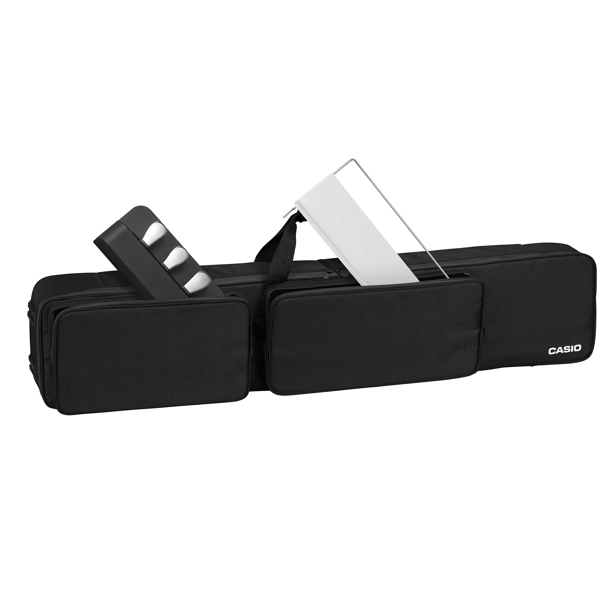 Casio SC800P Softbag mit SP34 und weissem Notenpult