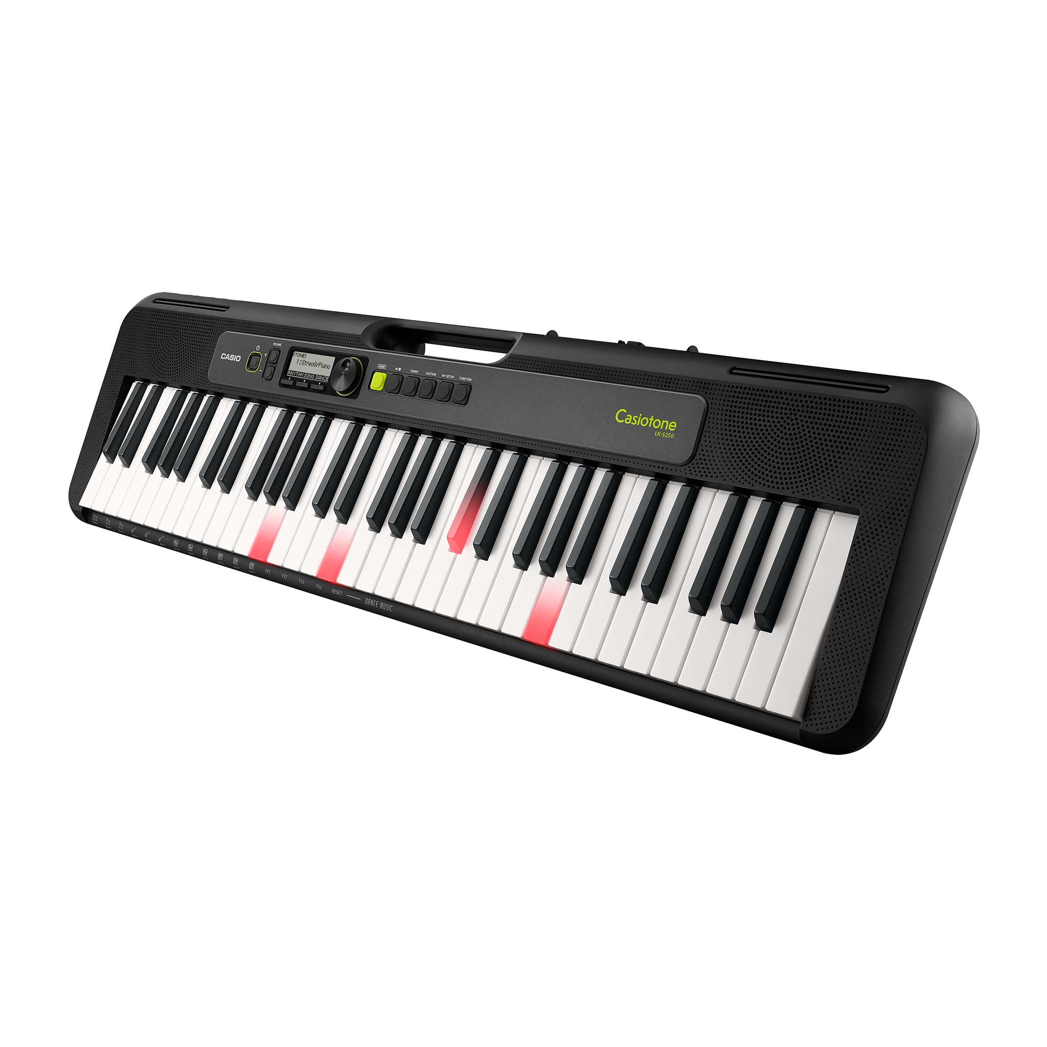 Casio Keyboard LK-S250 Leuchttasten rechts