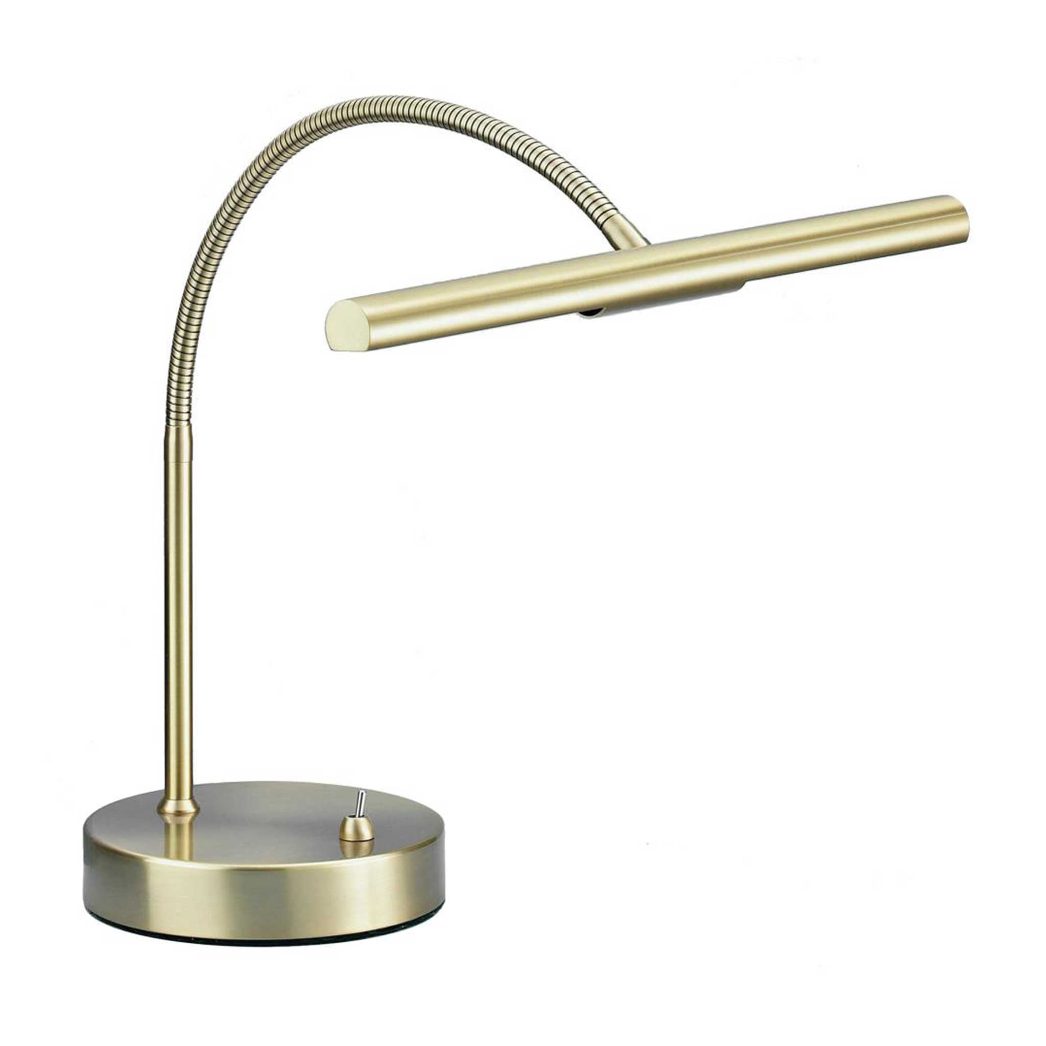 Lampe Flexarm messing matt