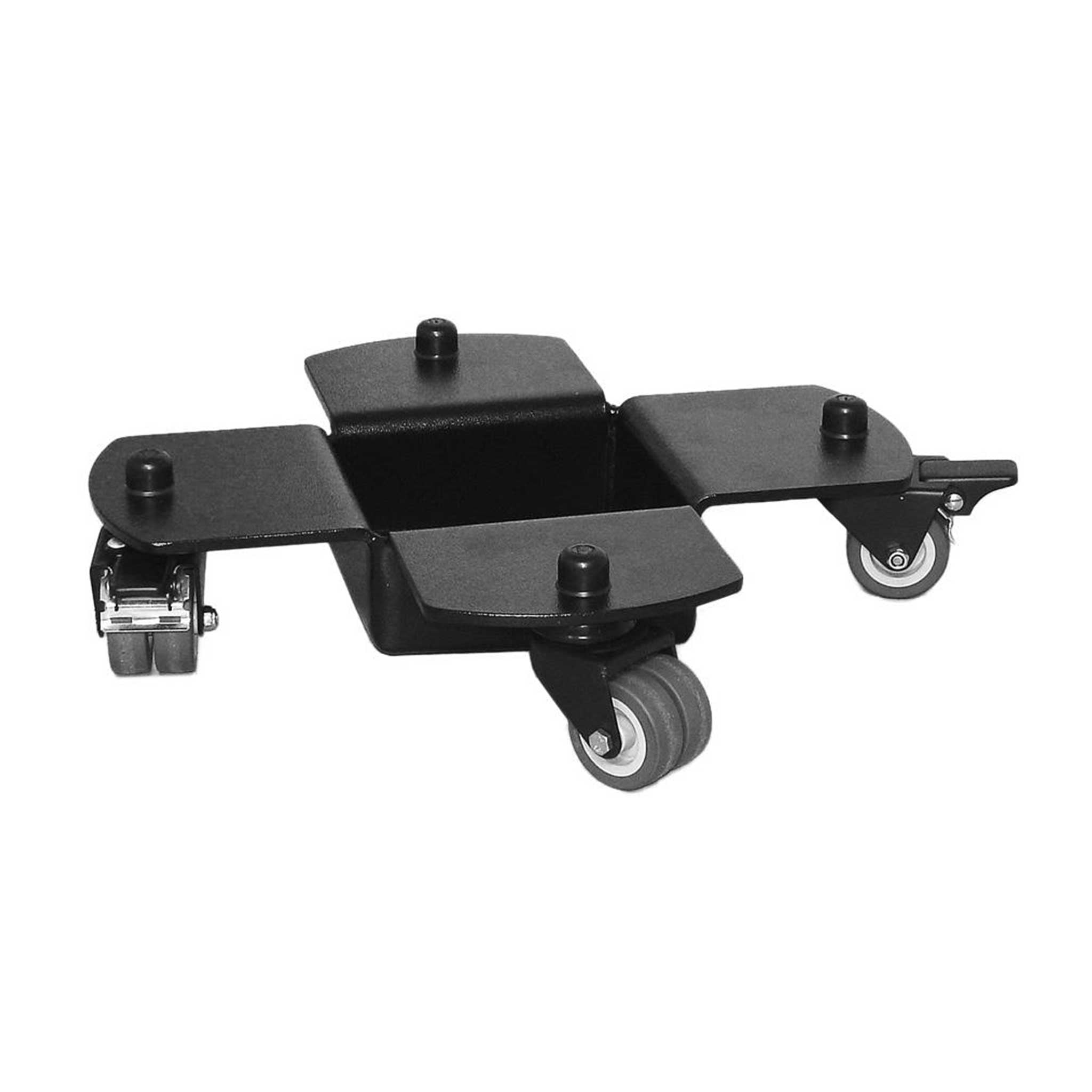 Flügel Transport Rollen Böcke Schwarz mit 4 Rollen