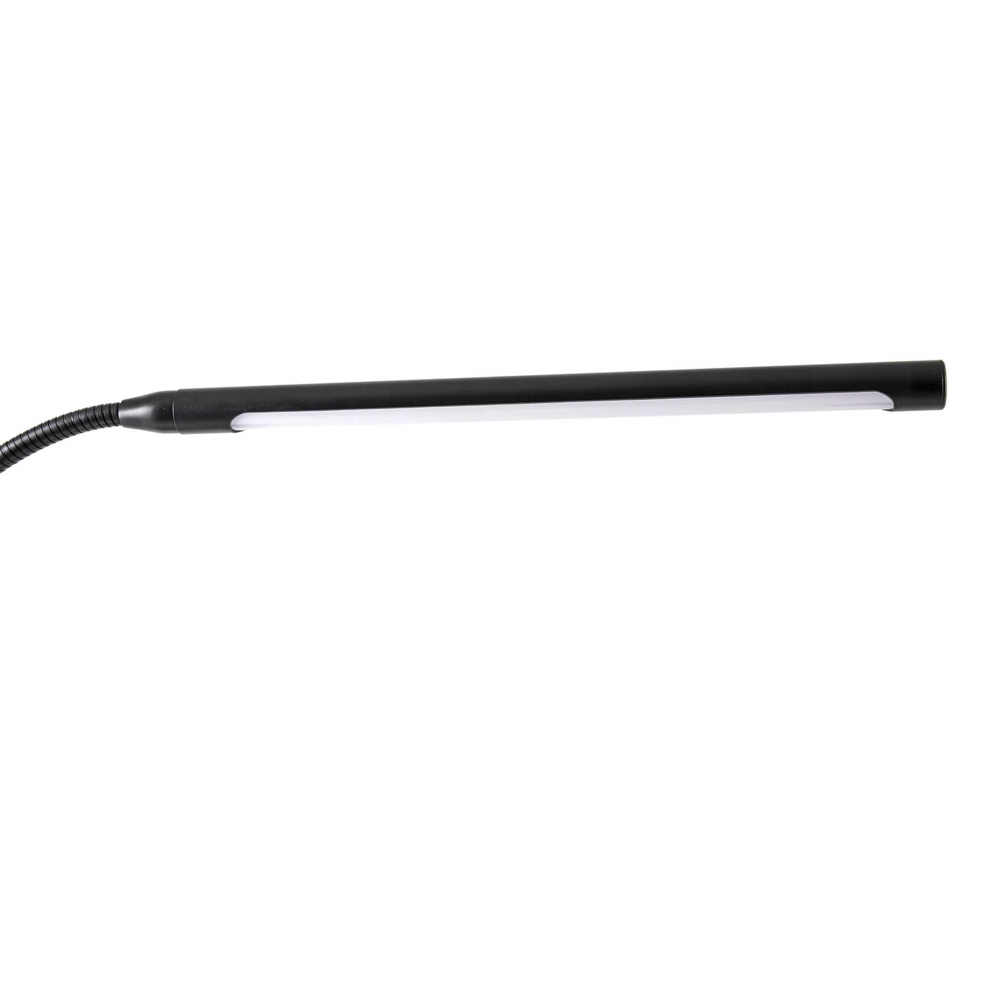 Gewa Pianoleuchte schwarz Lamenschirm