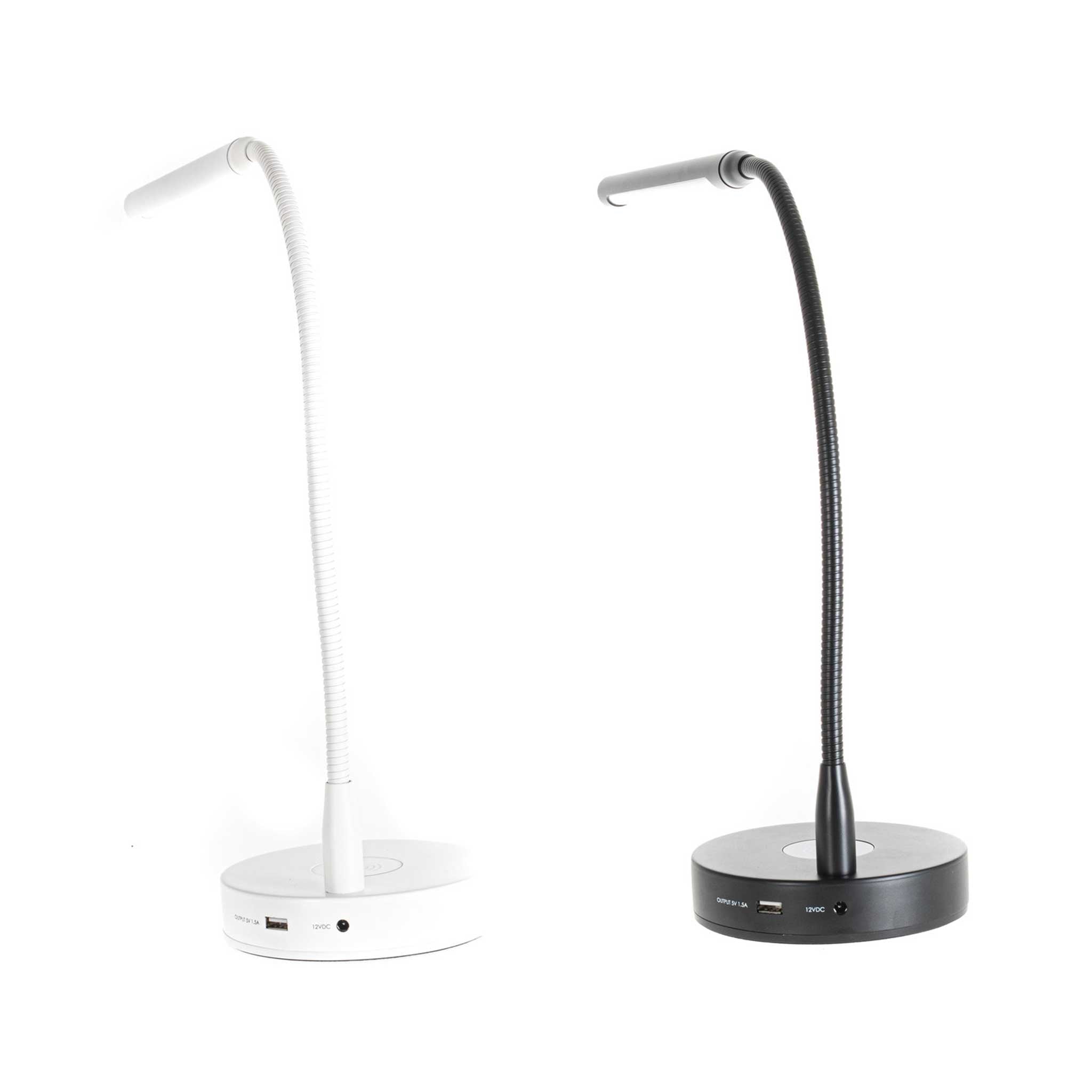 Gewa Pianoleuchte schwarz und weiss