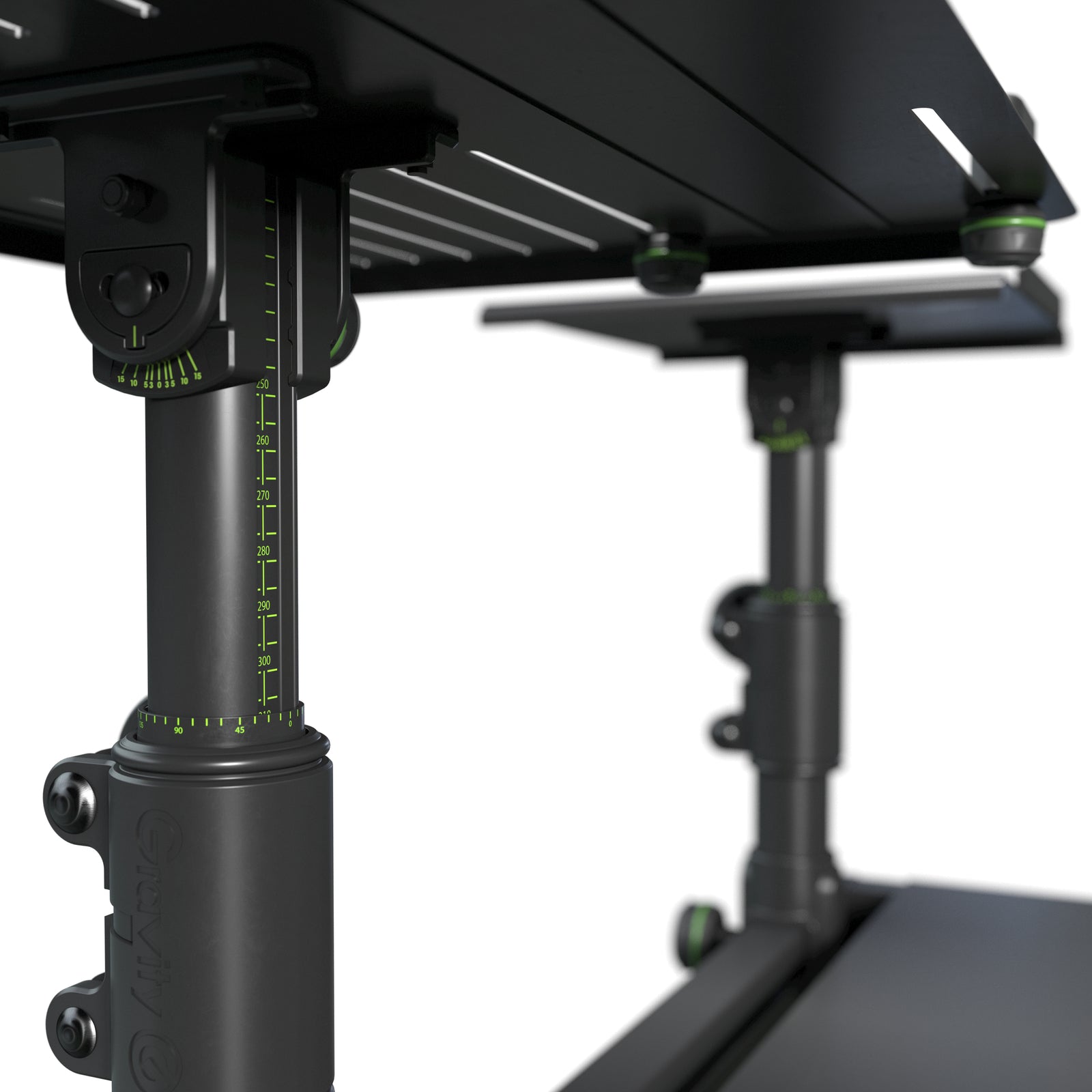 Gravity FDJT 01 DJ Tisch Detail Laptophalter