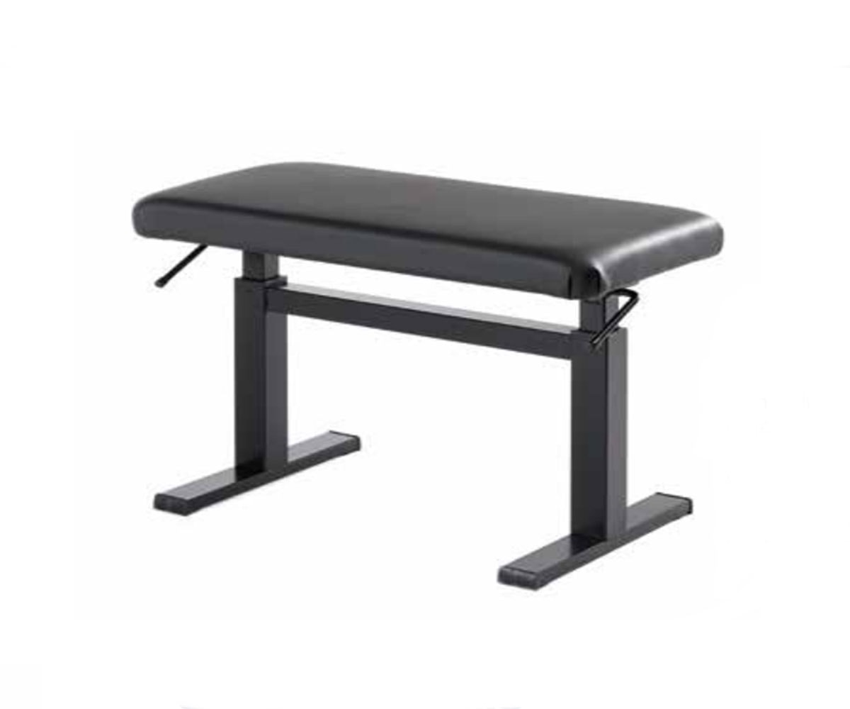 Discacciati 810 L Klavierbank Hydraulisch (XL Version) schwarz