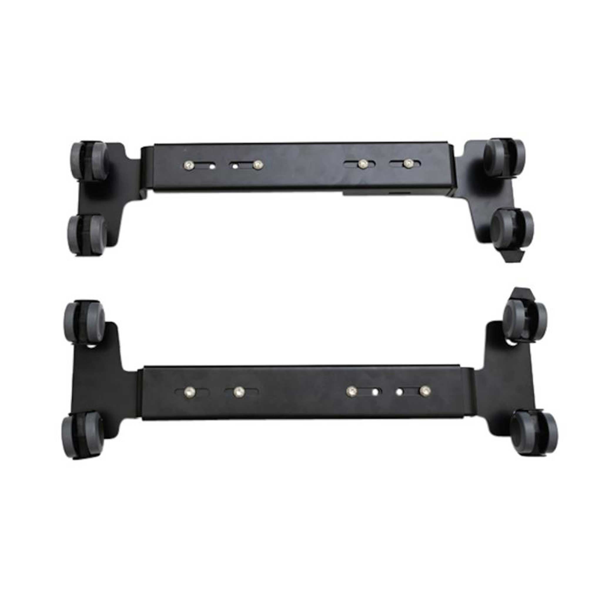 Transportrollenböcke schwarz unterseite