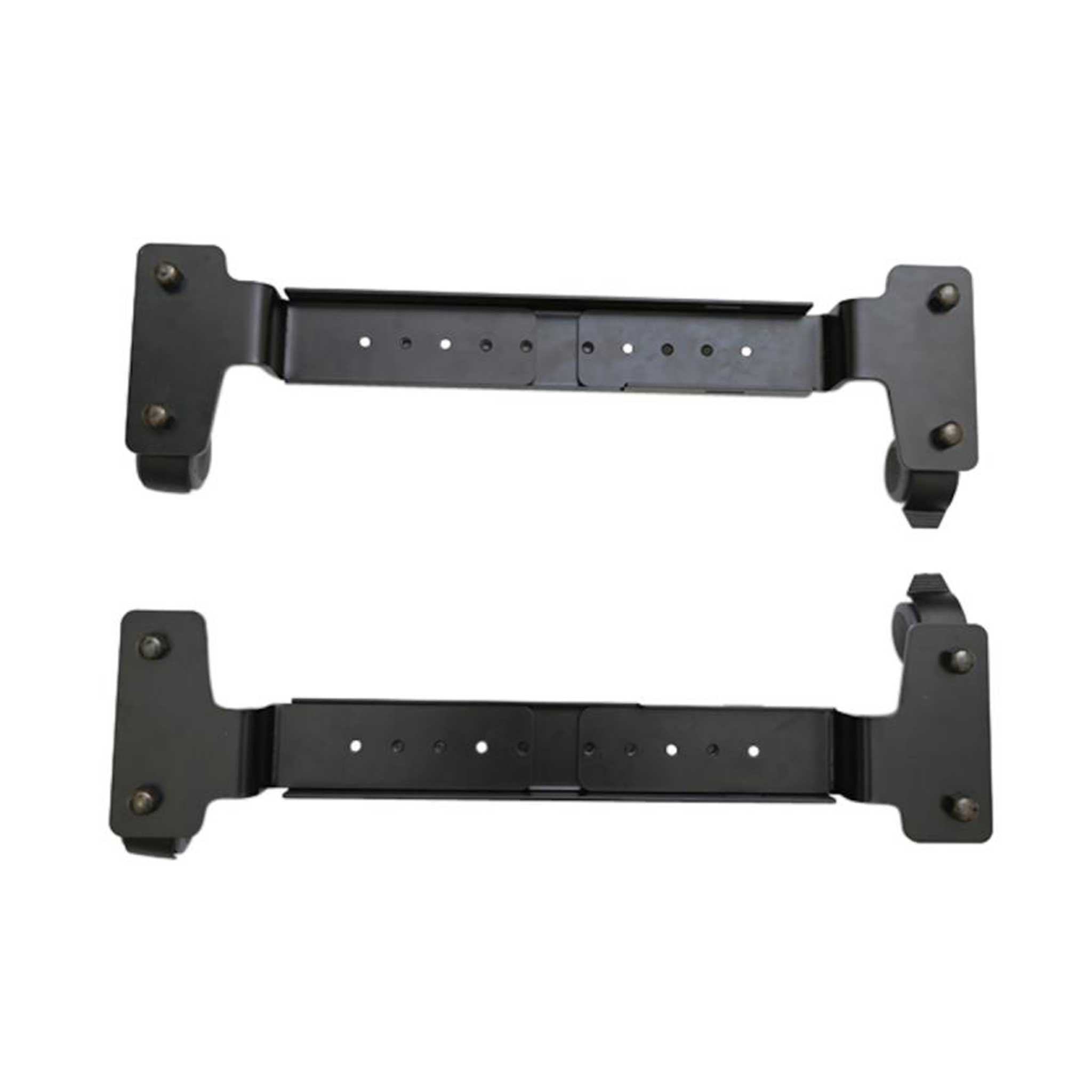 Transportrollenböcke schwarz oberseite