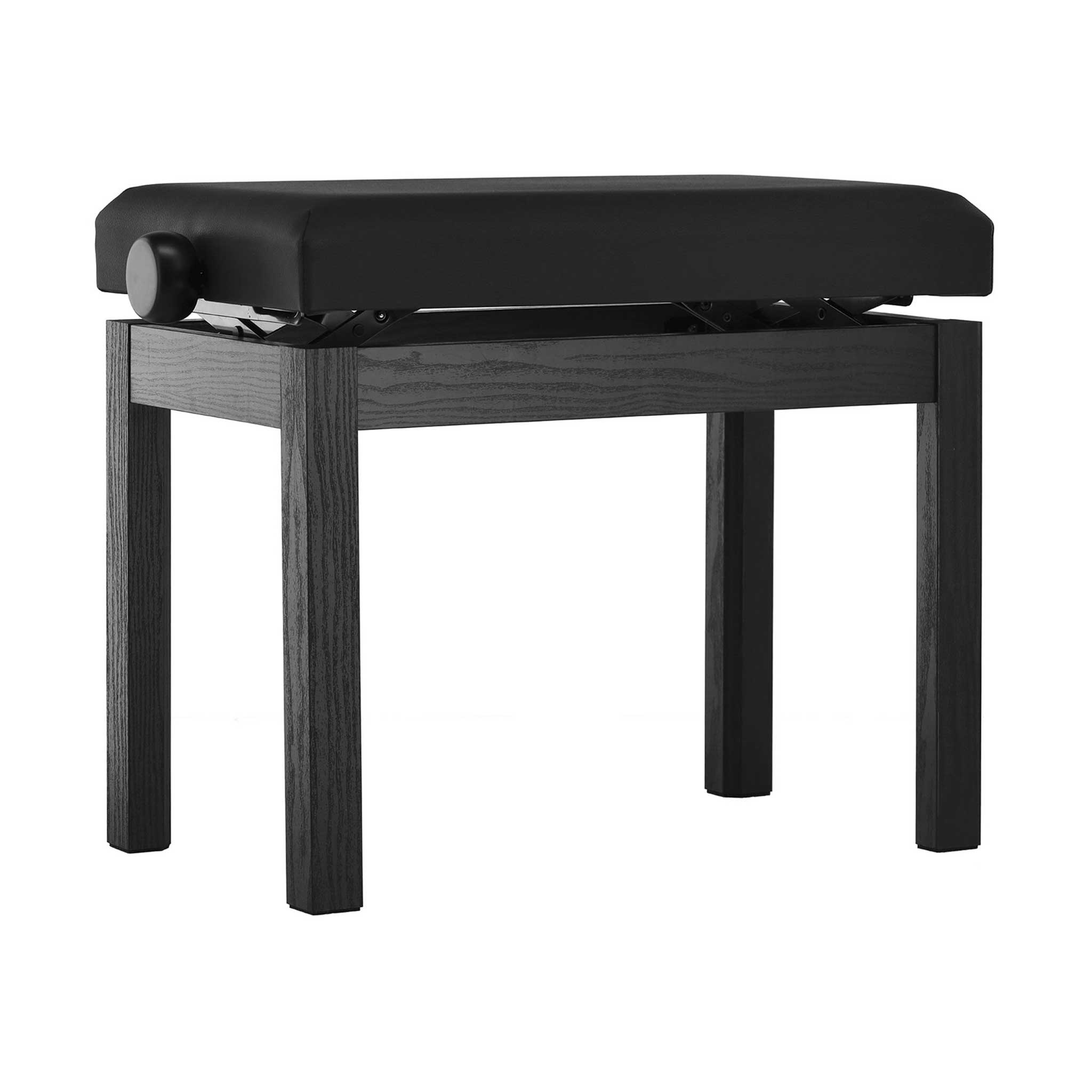 Klavierbank Schwarz rechts