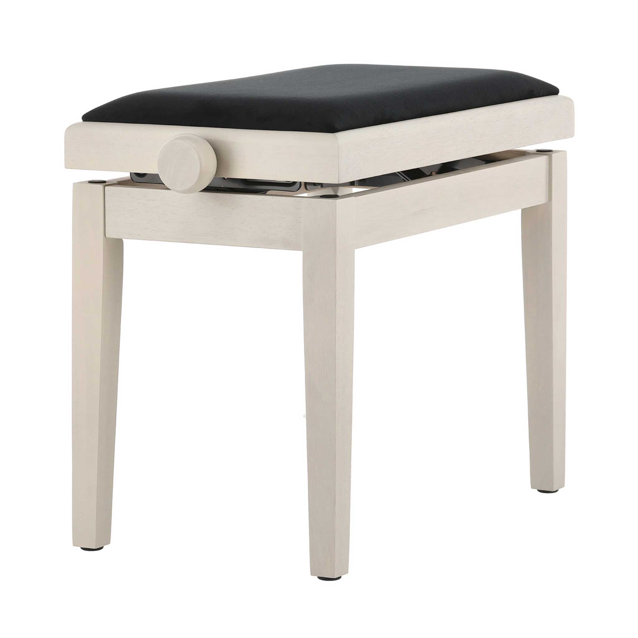 Klavierbank Gewa Deluxe White Birch left side