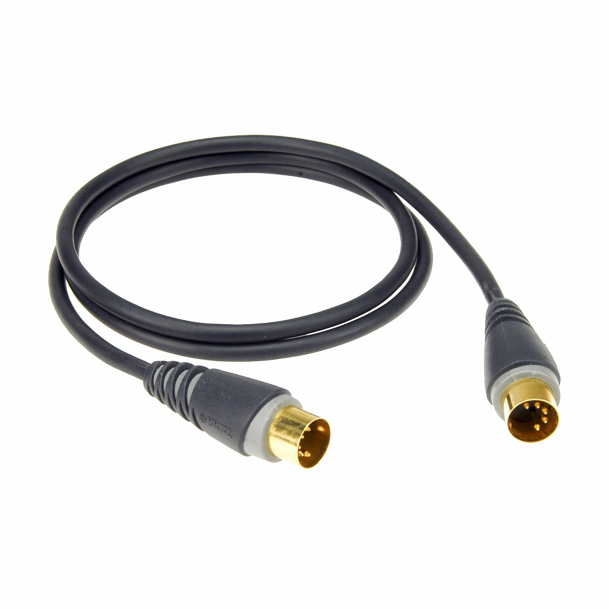 Klotz Usb Kabel schwarz mit Gold stecker
