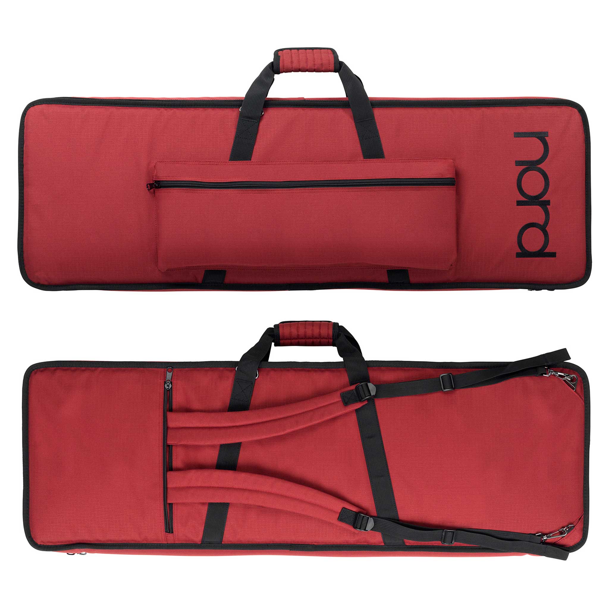 Nord Softcase 61 red front and back