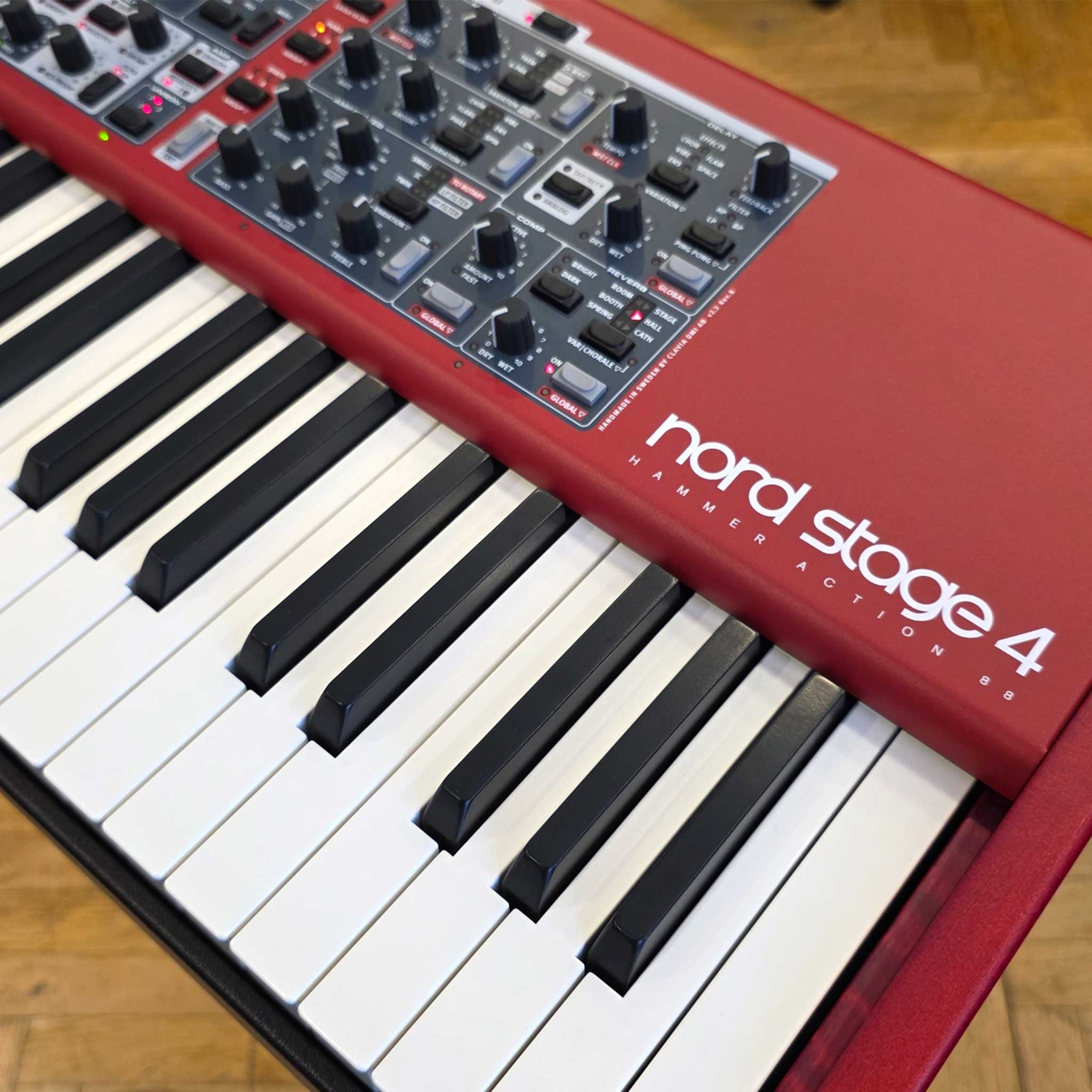 Nord Stage 4-88 B Stock Logo Detail