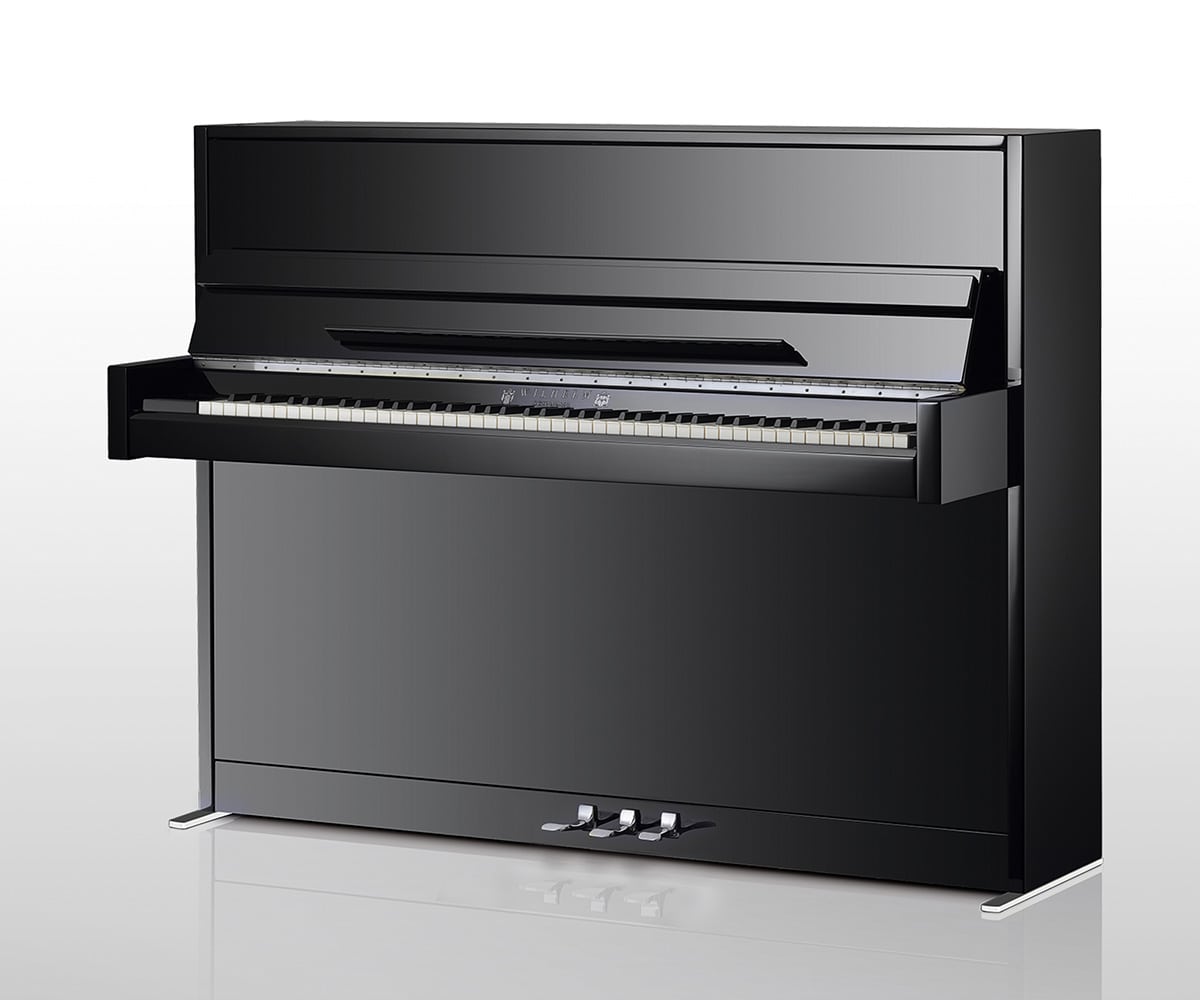 Wilhelm Schimmel W114 Modern - TwinTone schwarz poliert