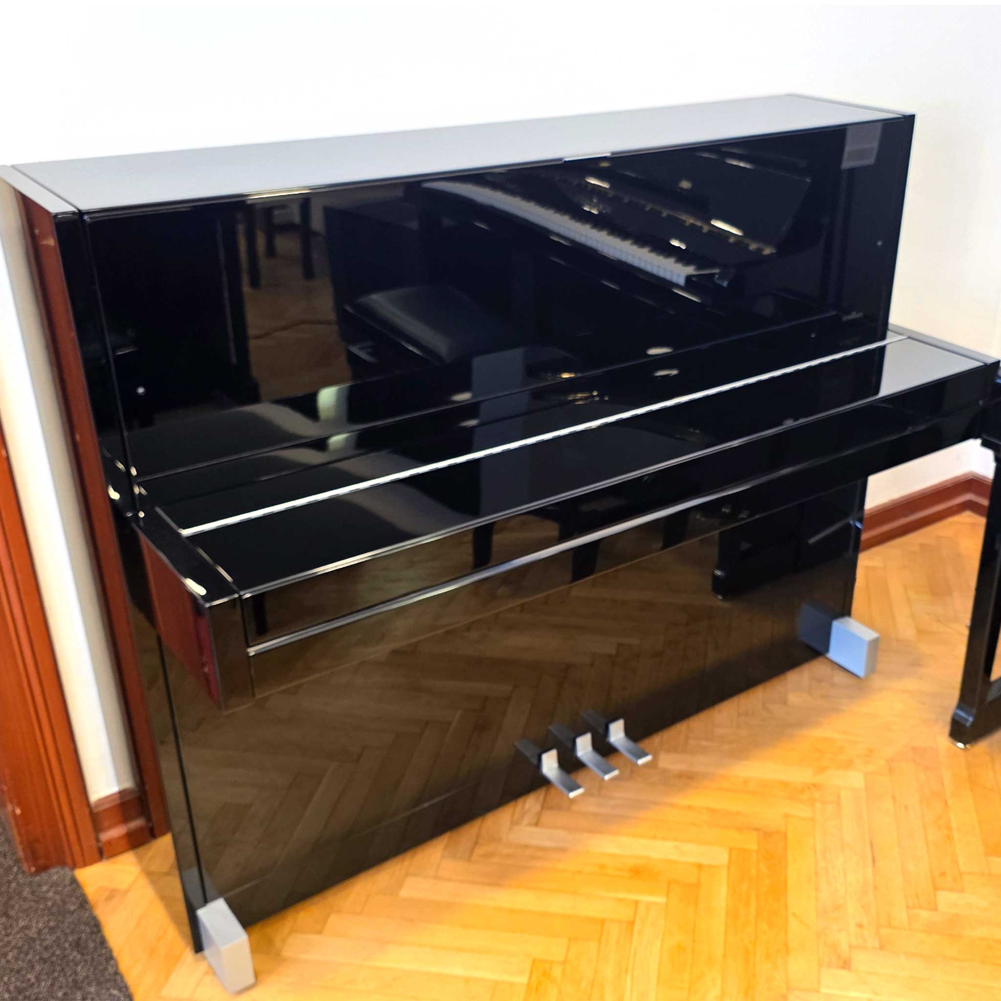 piano schimmel c116 modern gebraucht schwarz geschlossen
