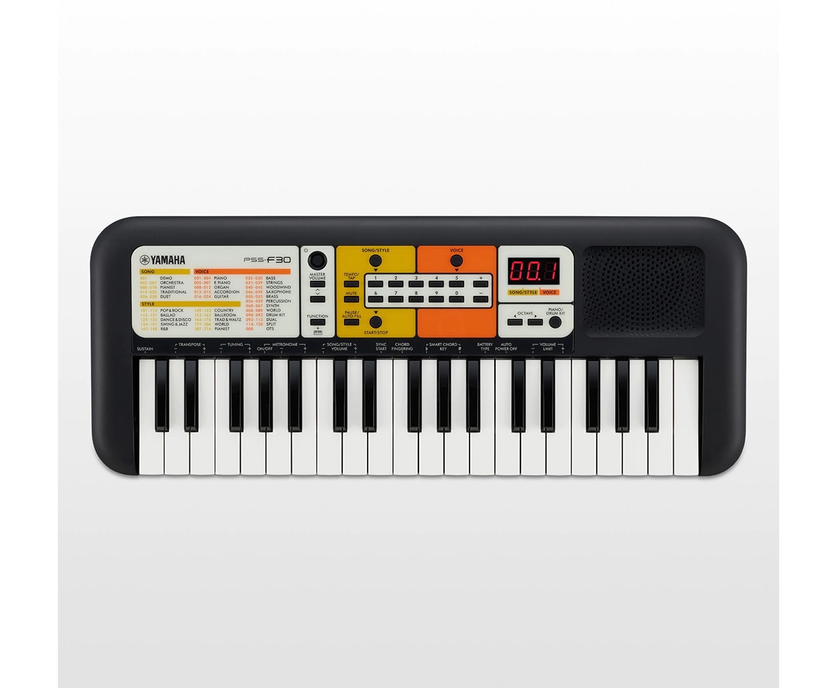 Yamaha Mini-Keyboard PSS-F30 top