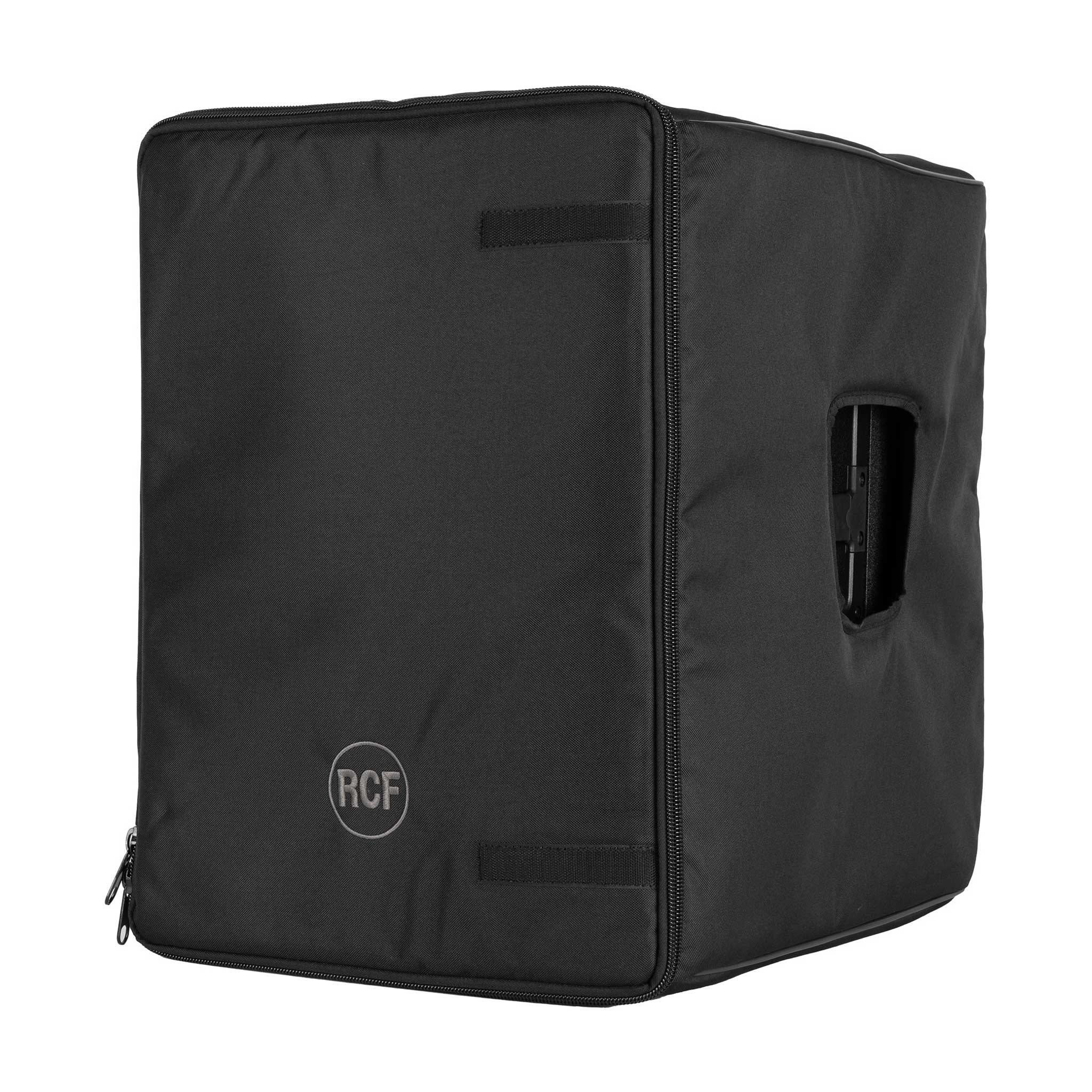 RCF Cover004 schwarz links mit subwoofer geschlossen