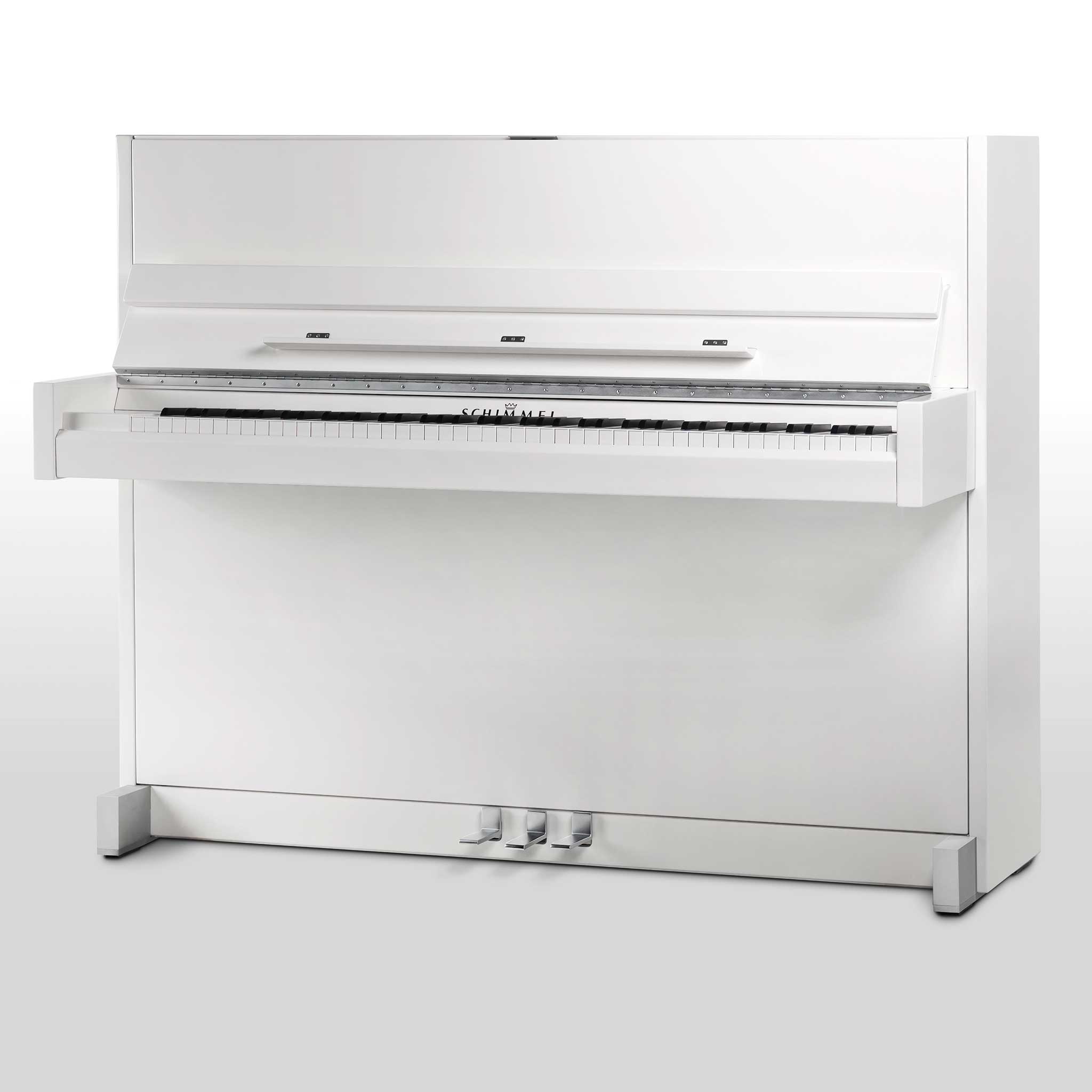 Schimmel C116 Modern weiss poliert links