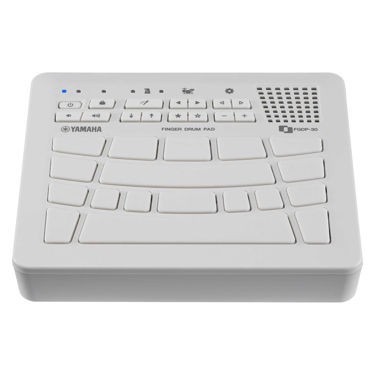 Yamaha Fingerdrumpad FGDP30 weiss front angle