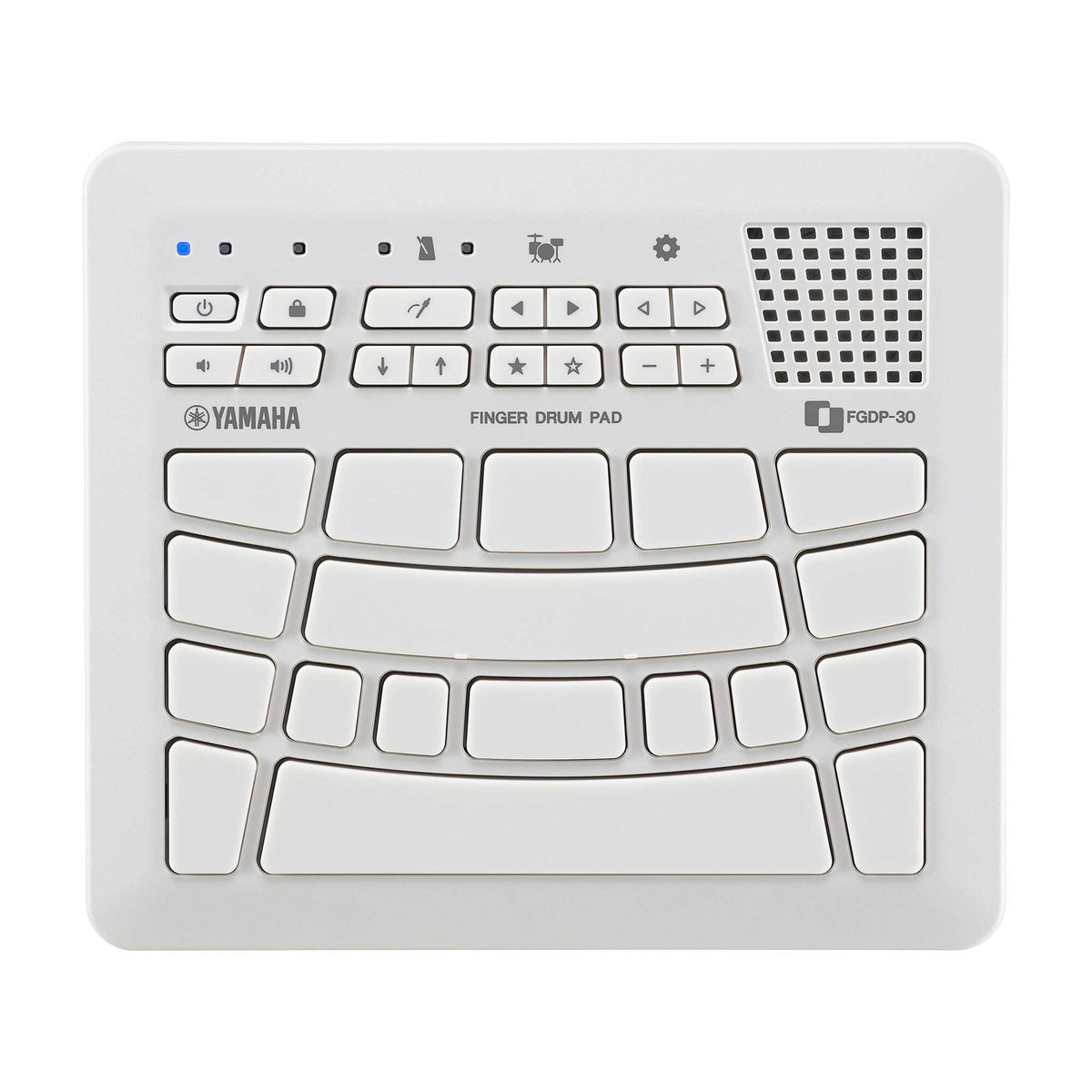 Yamaha Fingerdrumpad FGDP30 weiss top