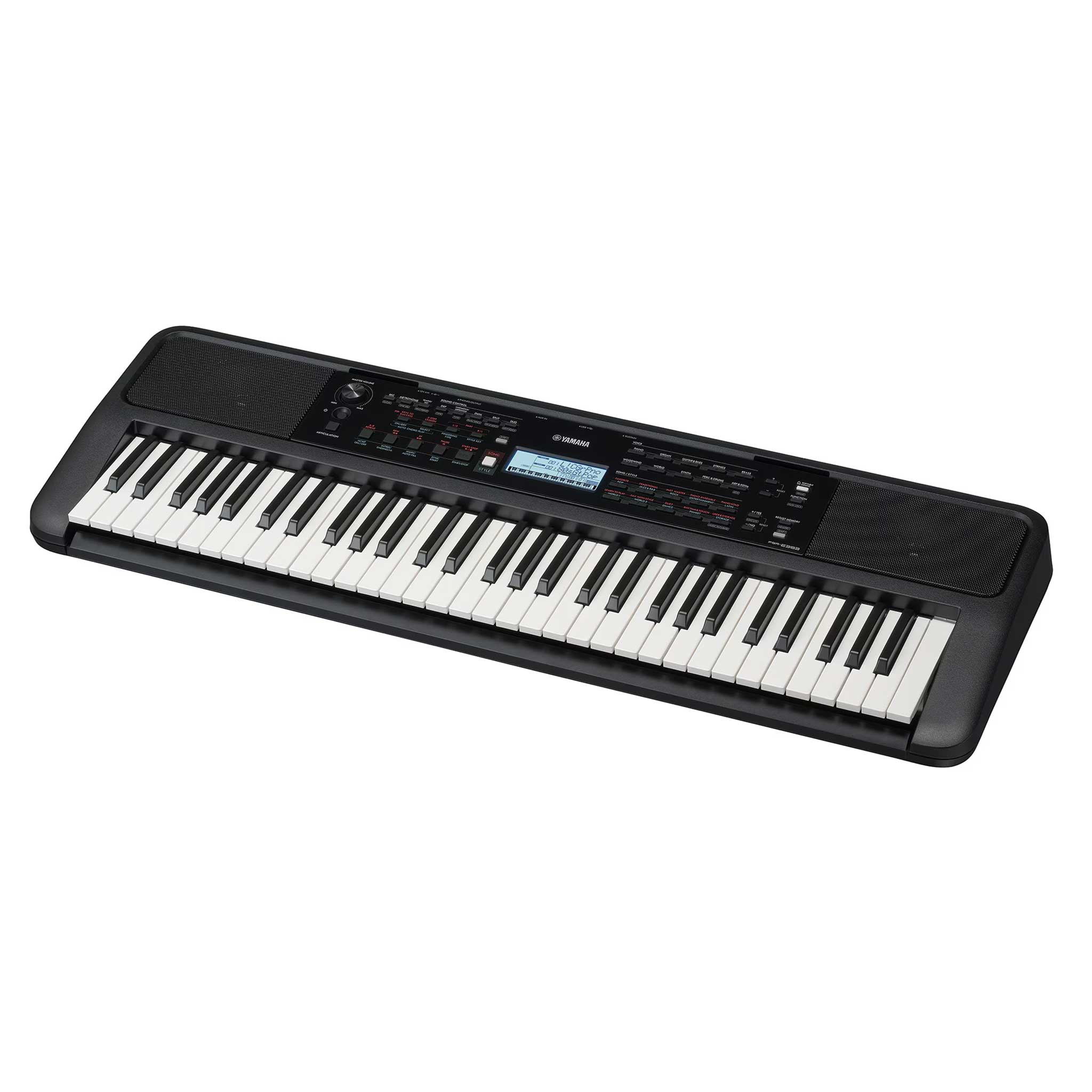 Yamaha Keyboard PSR-E383 angle