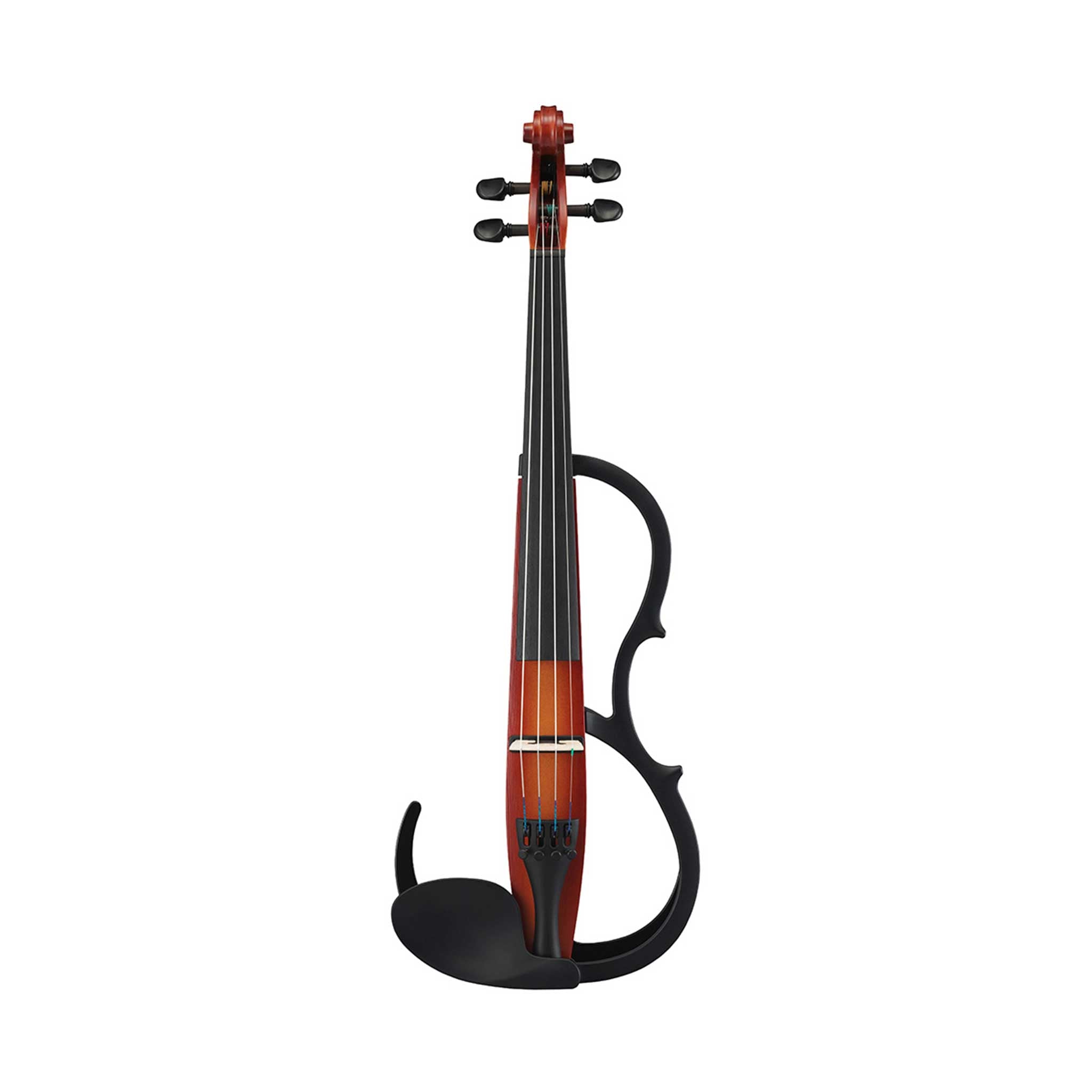 Yamaha SV-250 Silent Violin von vorne auf weißem Hintergrund