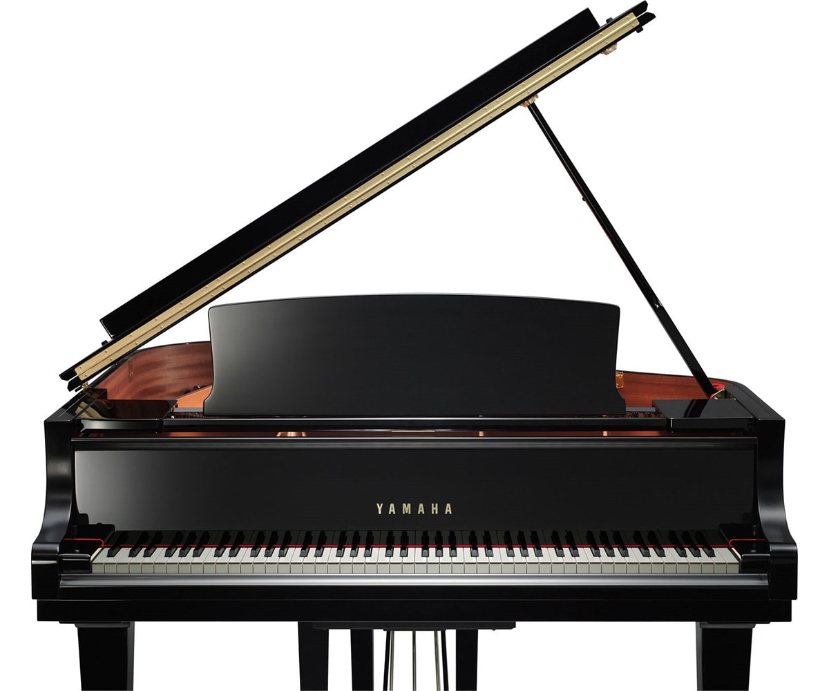Yamaha Flügel C1x schwarz poliert front