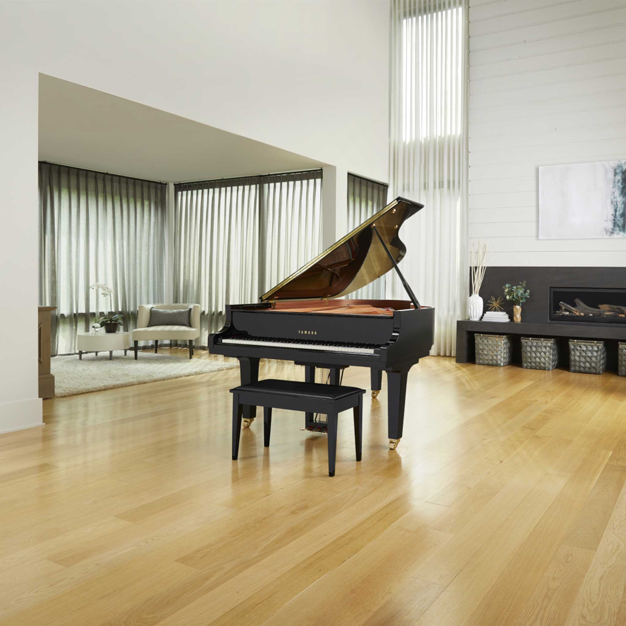 Yamaha C3xSH3 Grand Piano room