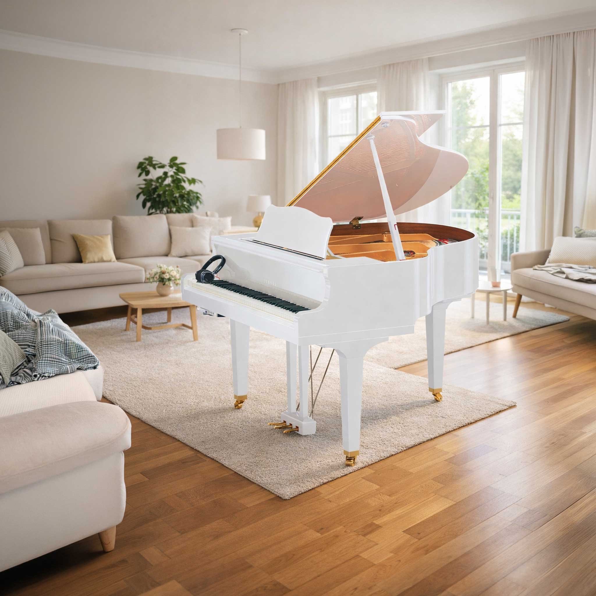 Yamaha GB1 SC3 PWH - Silent Flügel weiss hochglanz