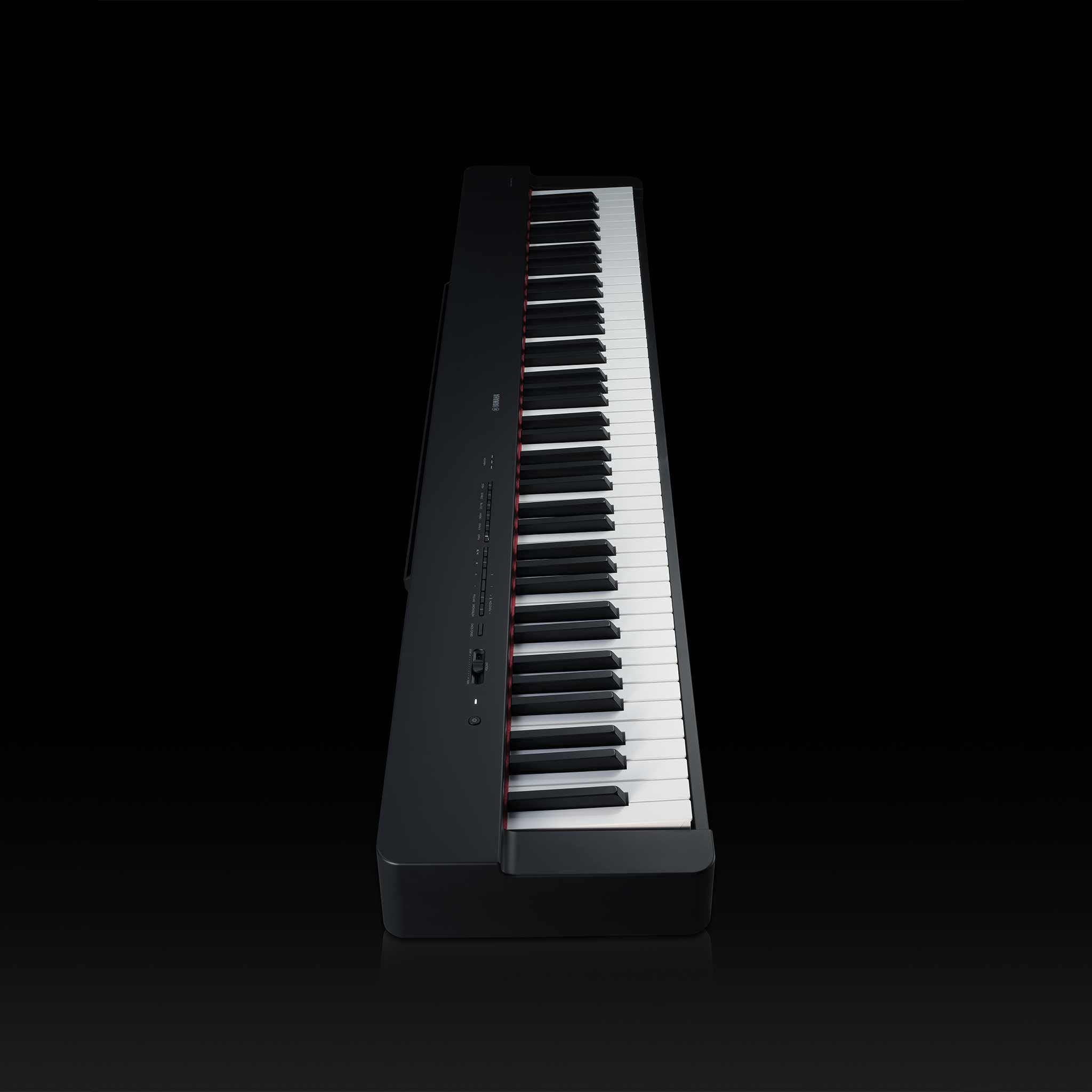 Yamaha P225 angle black background
