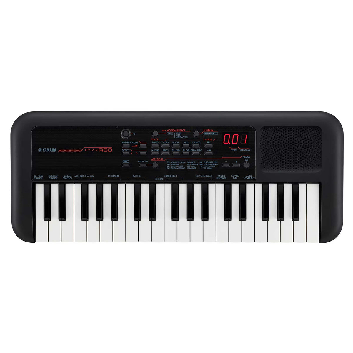 Yamaha PSS-A50 top