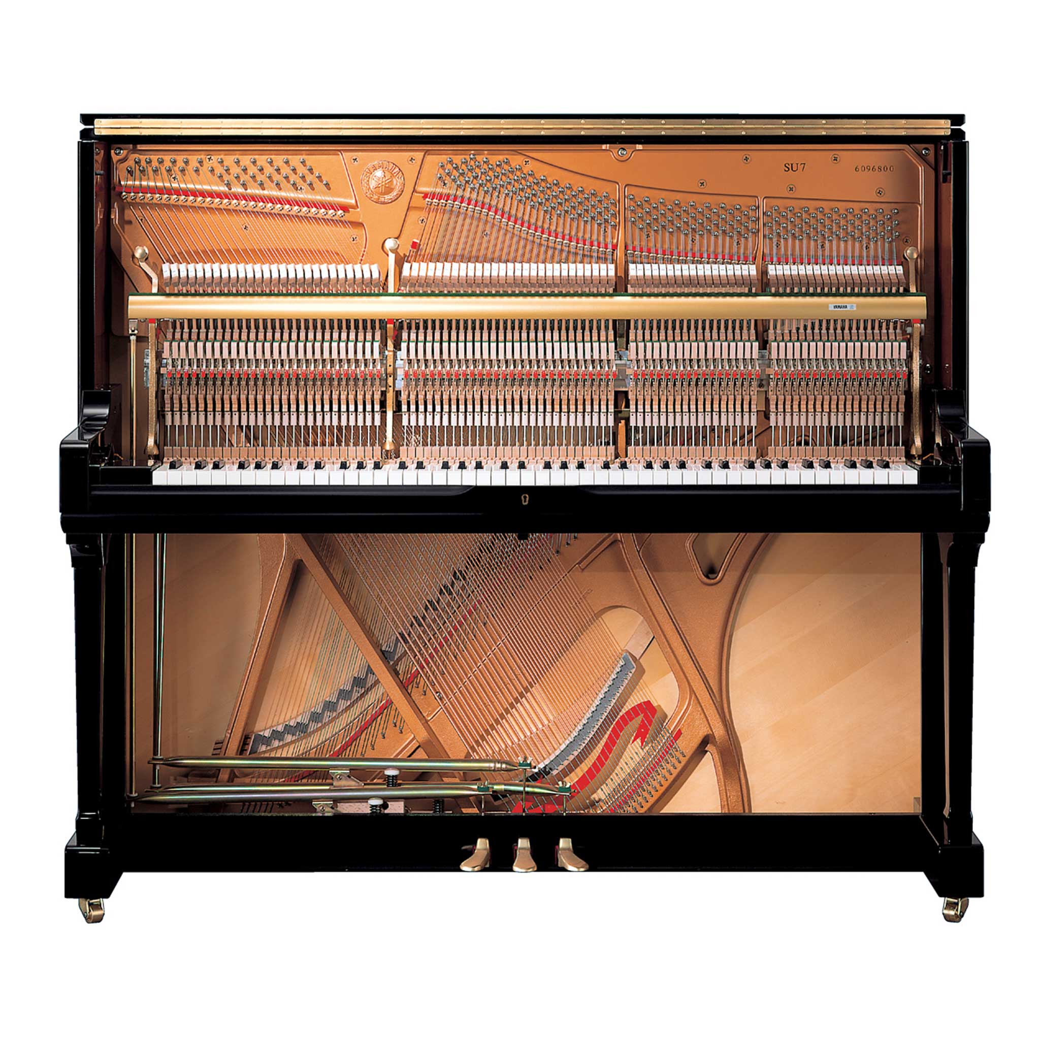 Yamaha SU7 SH3 Silent Piano offen