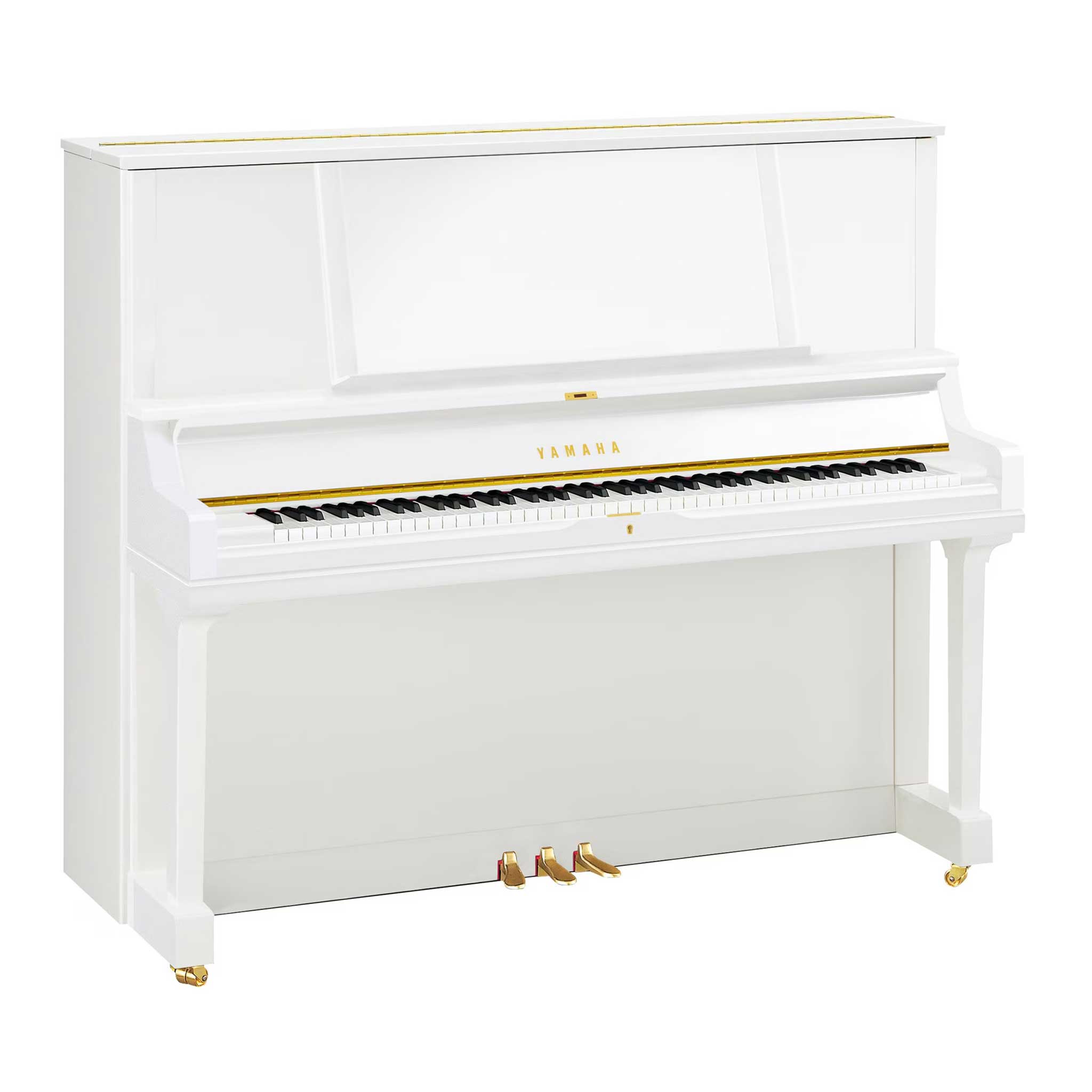 Yamaha YUS5 Piano weiß poliert rechts