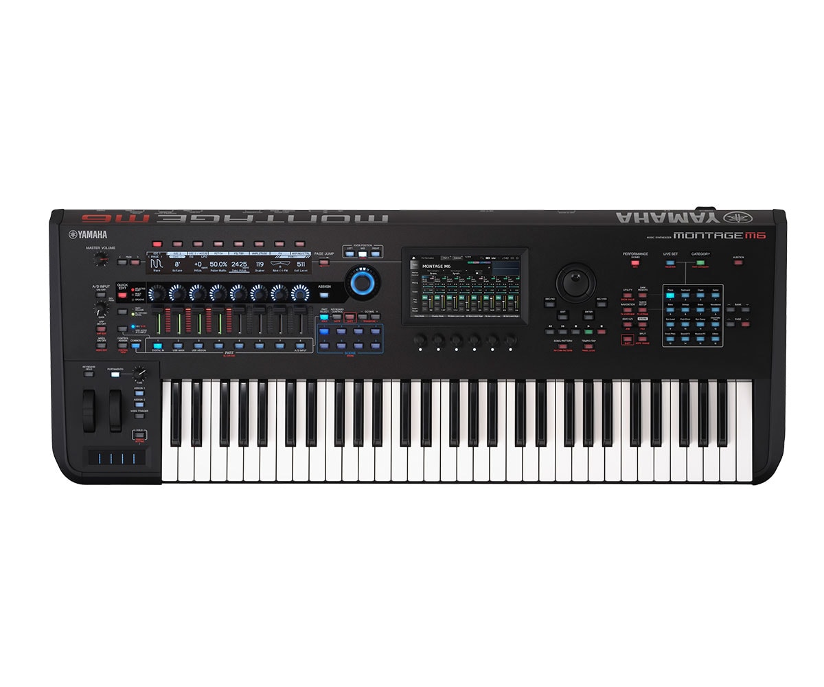 Yamaha MONTAGE M6 - 61 Keys top