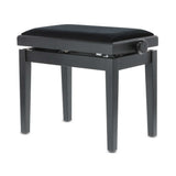 Gewa Pianobank Deluxe - schwarz matt mit Velours Polster