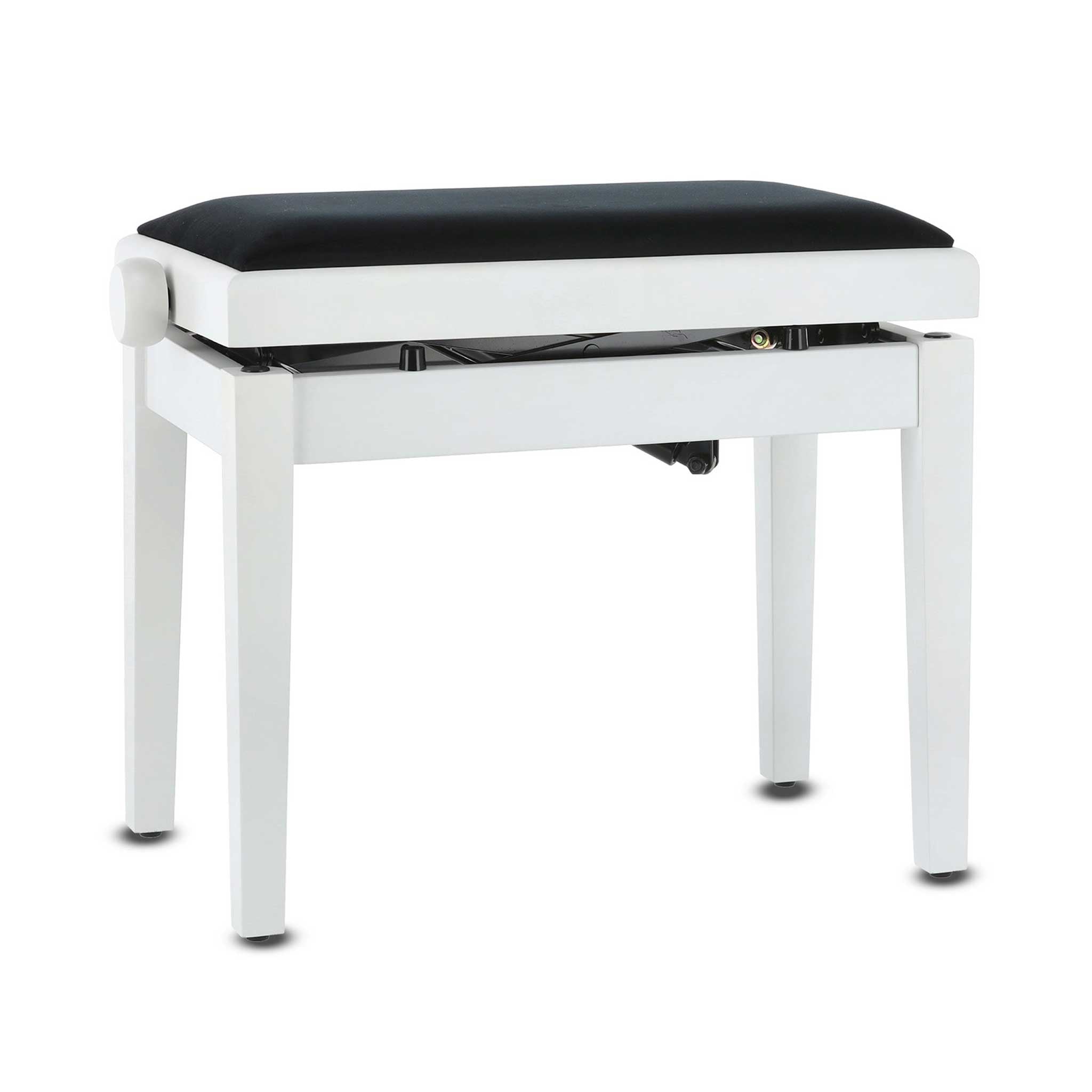 Gewa Autolift Klavierbank weiß matt