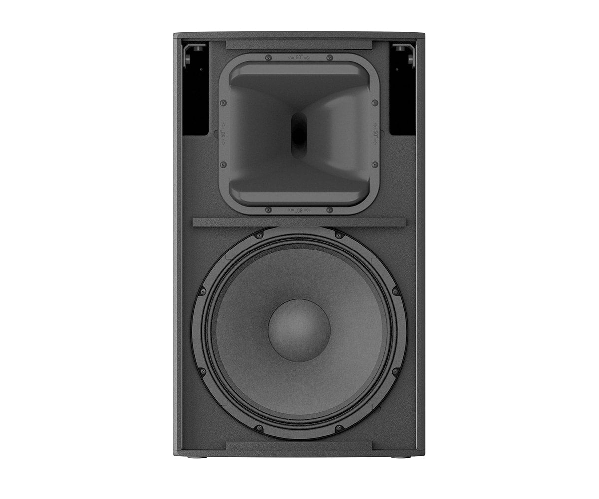 Yamaha DZR15 - Aktivlautsprecher vorderansicht offen membrane und horn