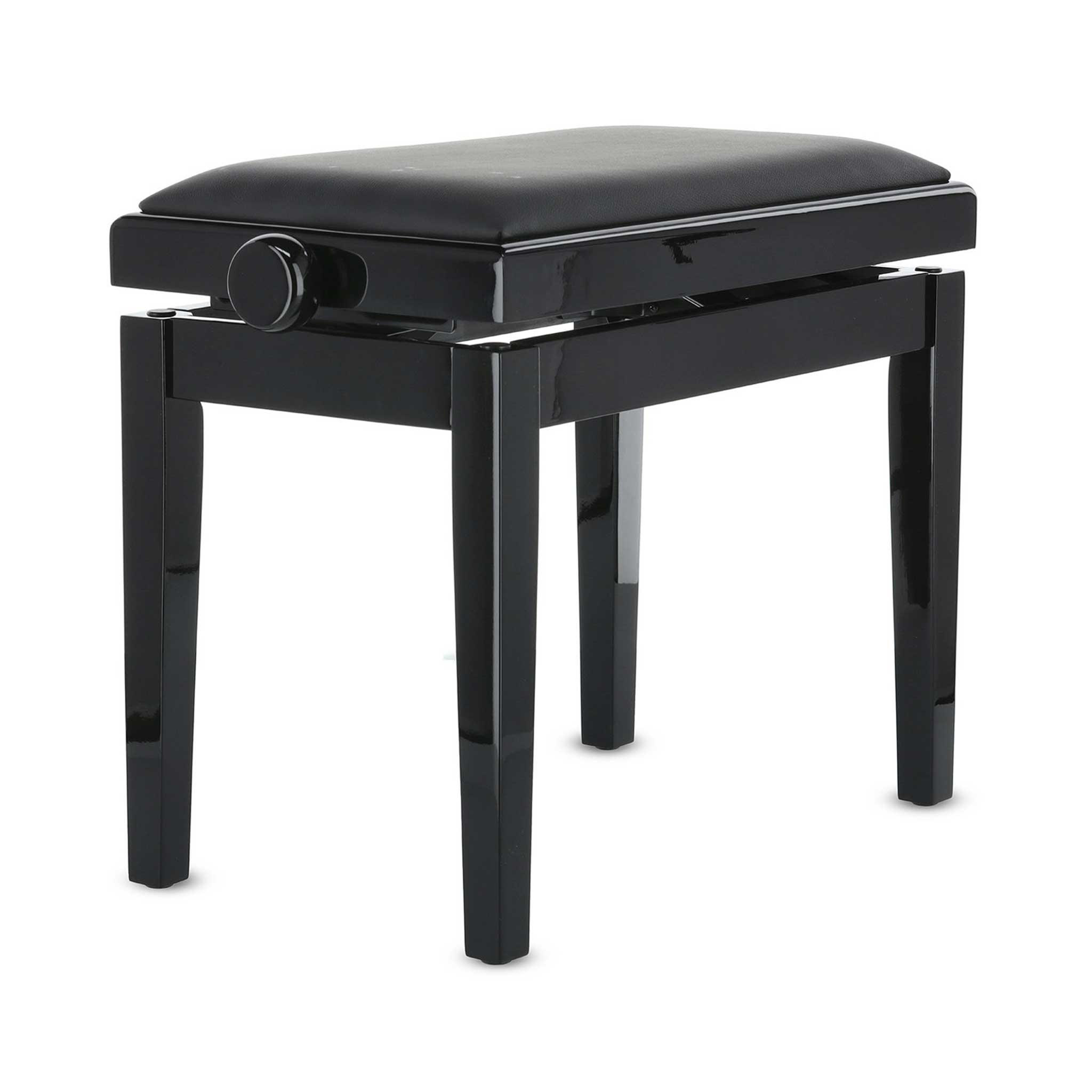 Piano Bank Gewa Deluxe schwarz hochglanz rechte seite