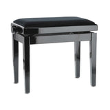 Gewa Pianobank Deluxe - schwarz hochglanz Velours