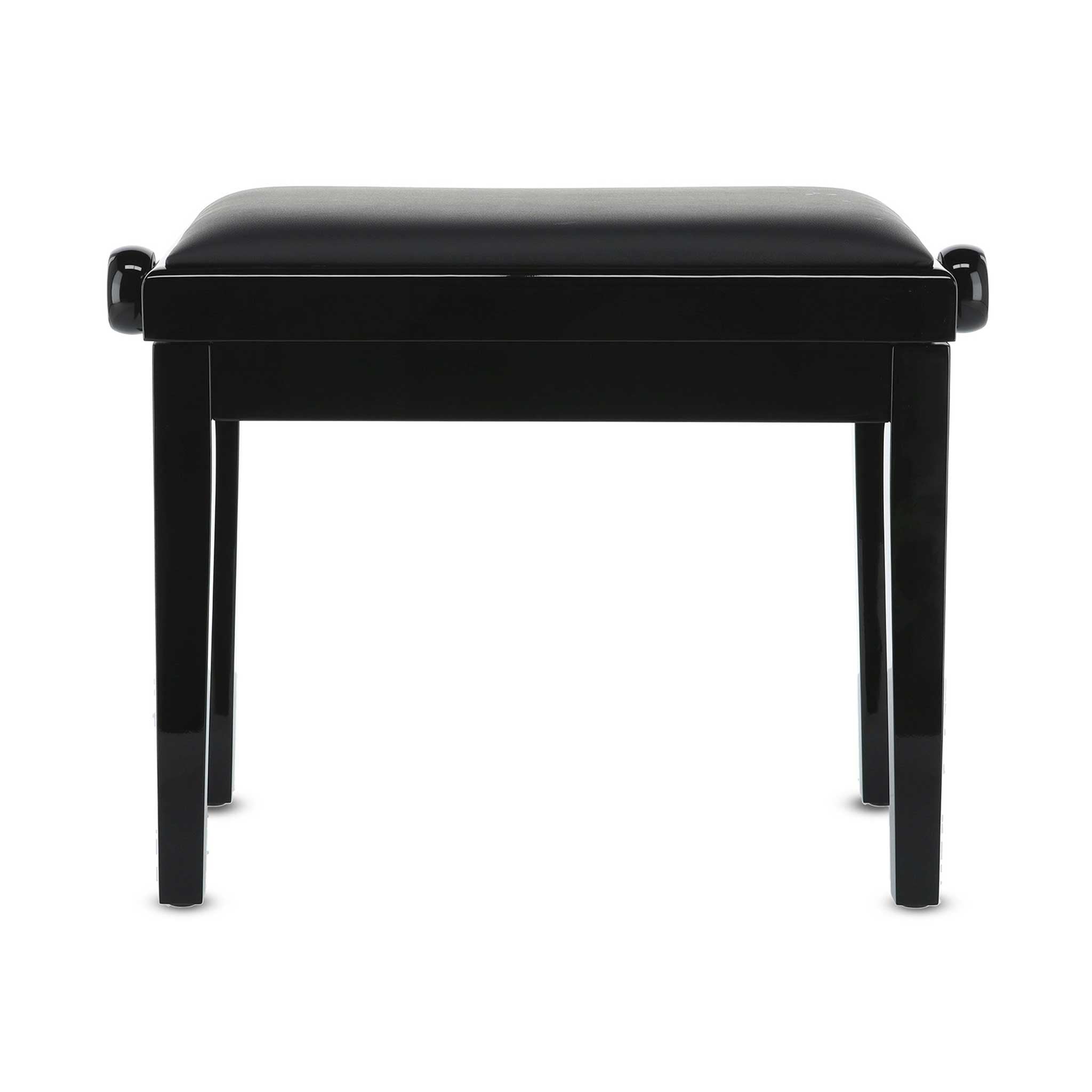 Piano Bank Gewa Deluxe schwarz hochglanz frontal