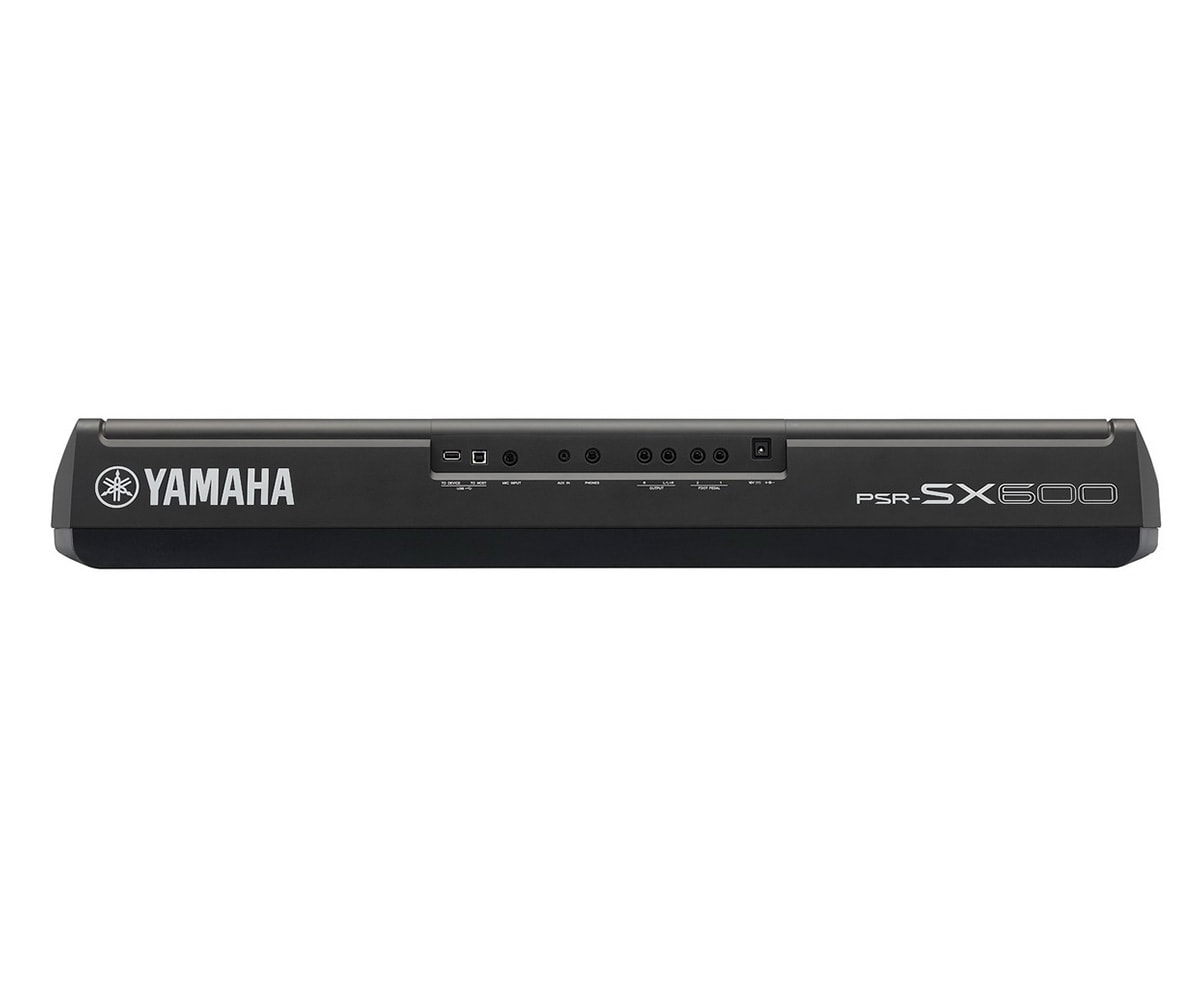 Yamaha PSR-SX600 Workstation Rückseite