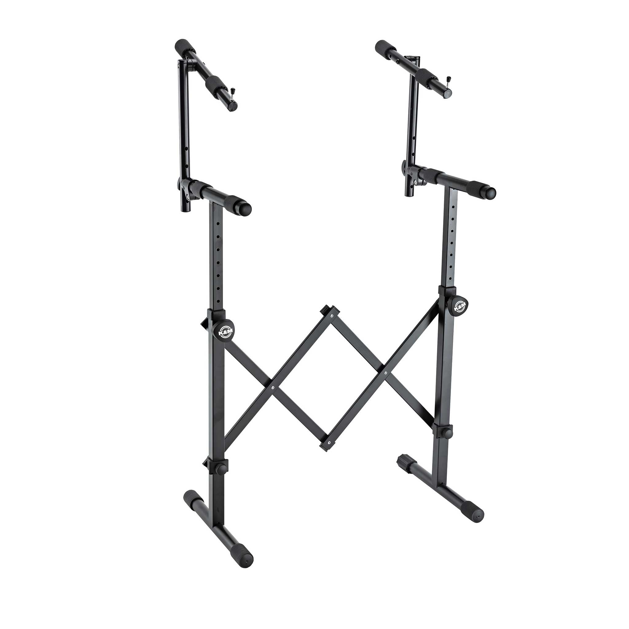 König & Meyer Geräteständer schwarz volle höhe mit Aufsätzen