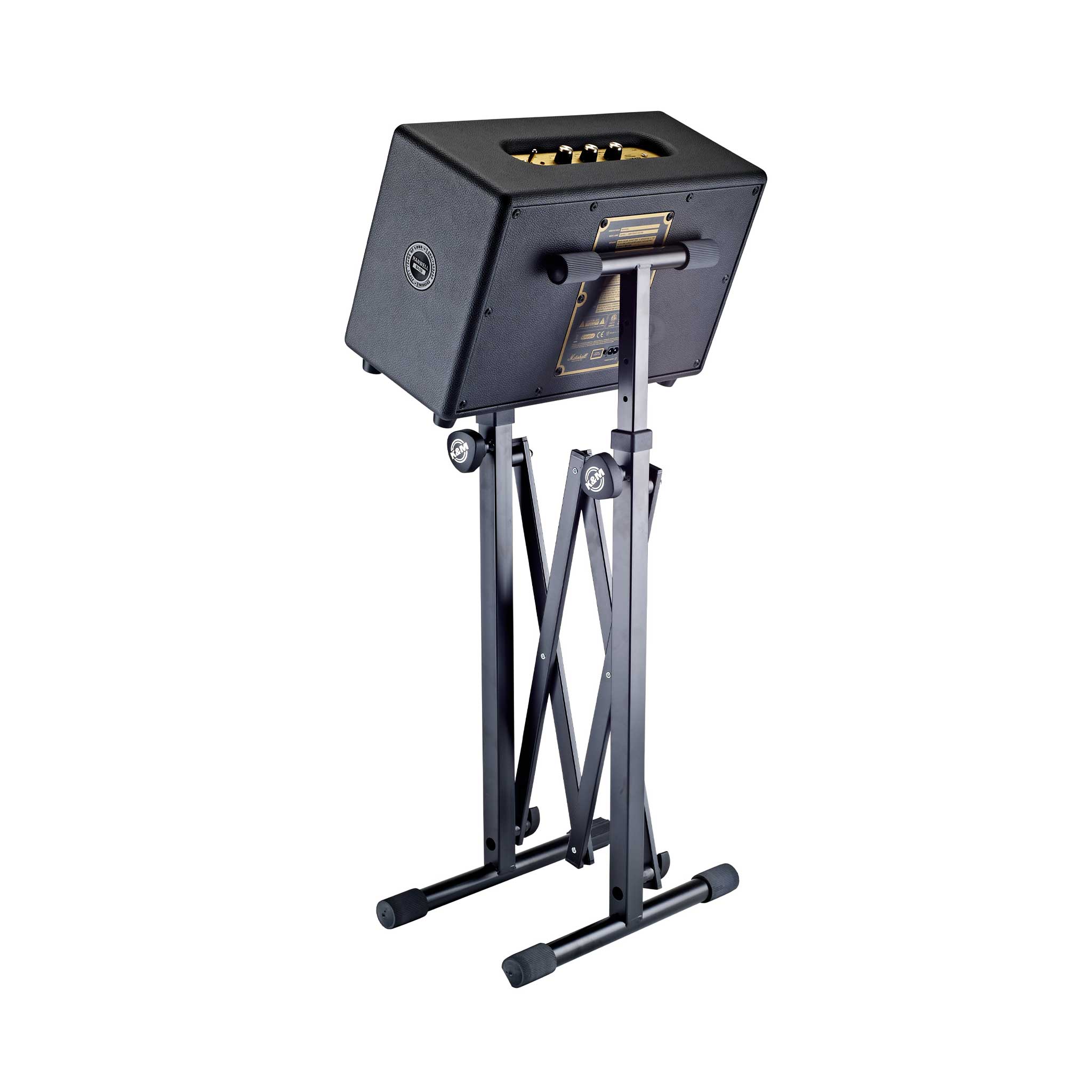 König & Meyer Geräteständer schwarz mit Bass Amp