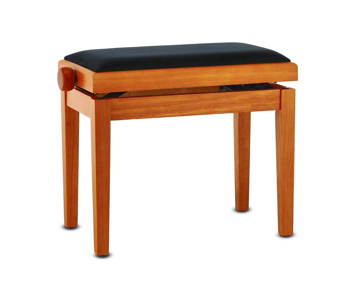 Klavierbank GEWA Deluxe - Ahorn Velours image 0
