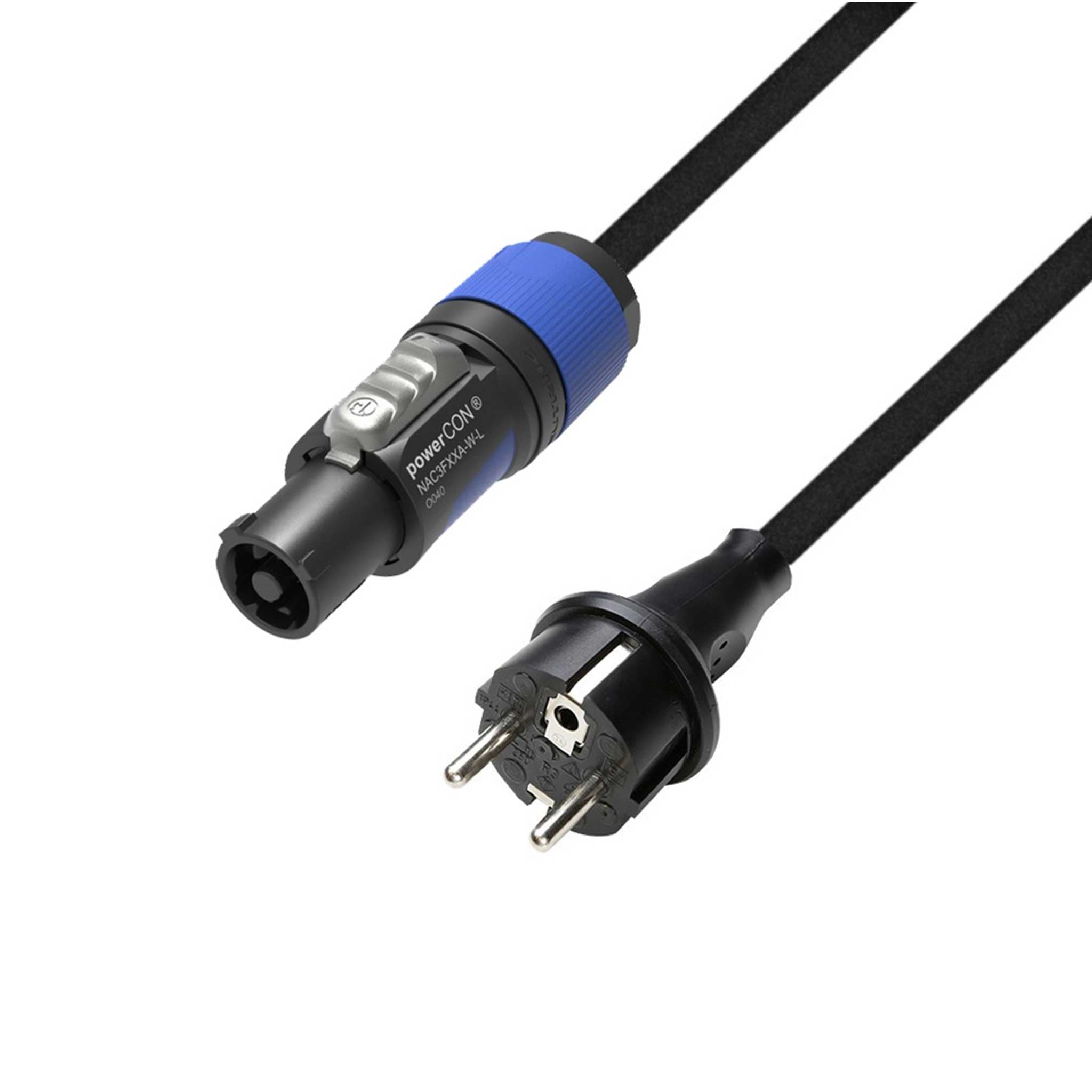 Powercon Kabel - Adam Hall Schwarz