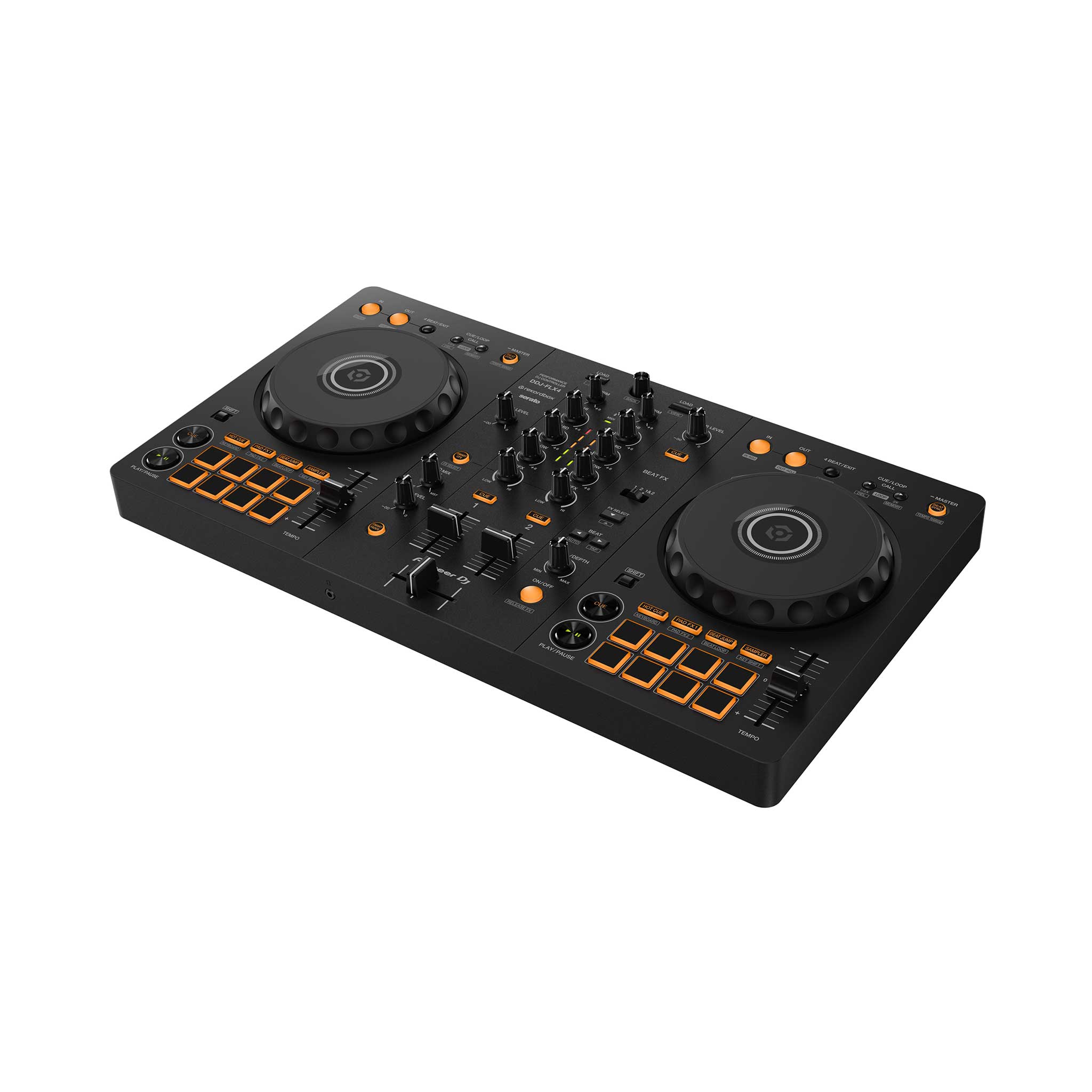 Alphatheta DJ Controller DDJ-FLX4 angle