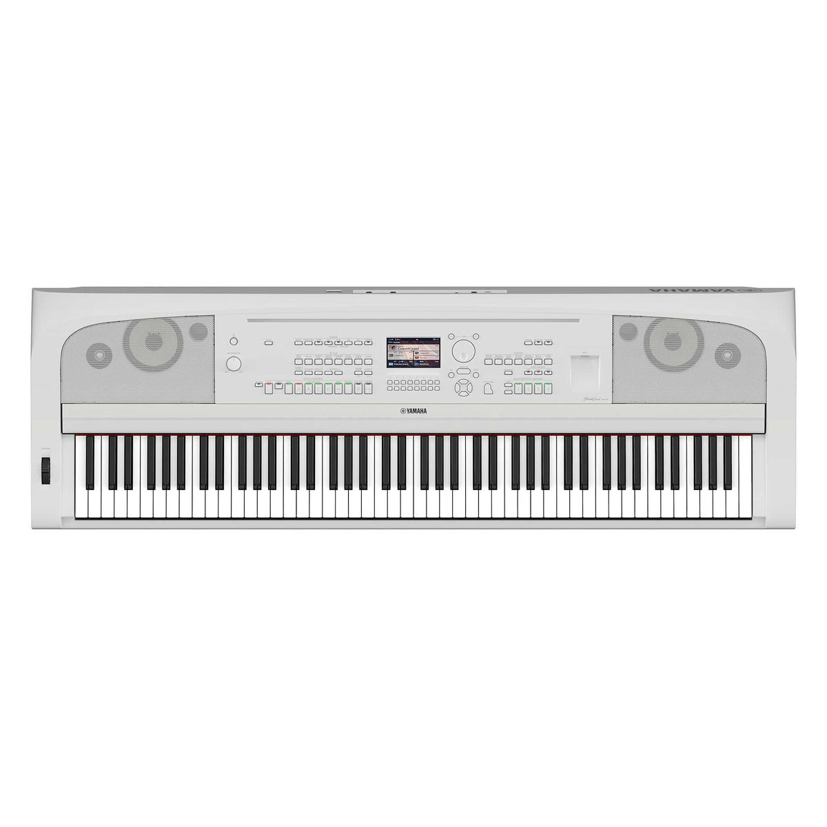Yamaha DGX670WH Portable Grand weiss oben