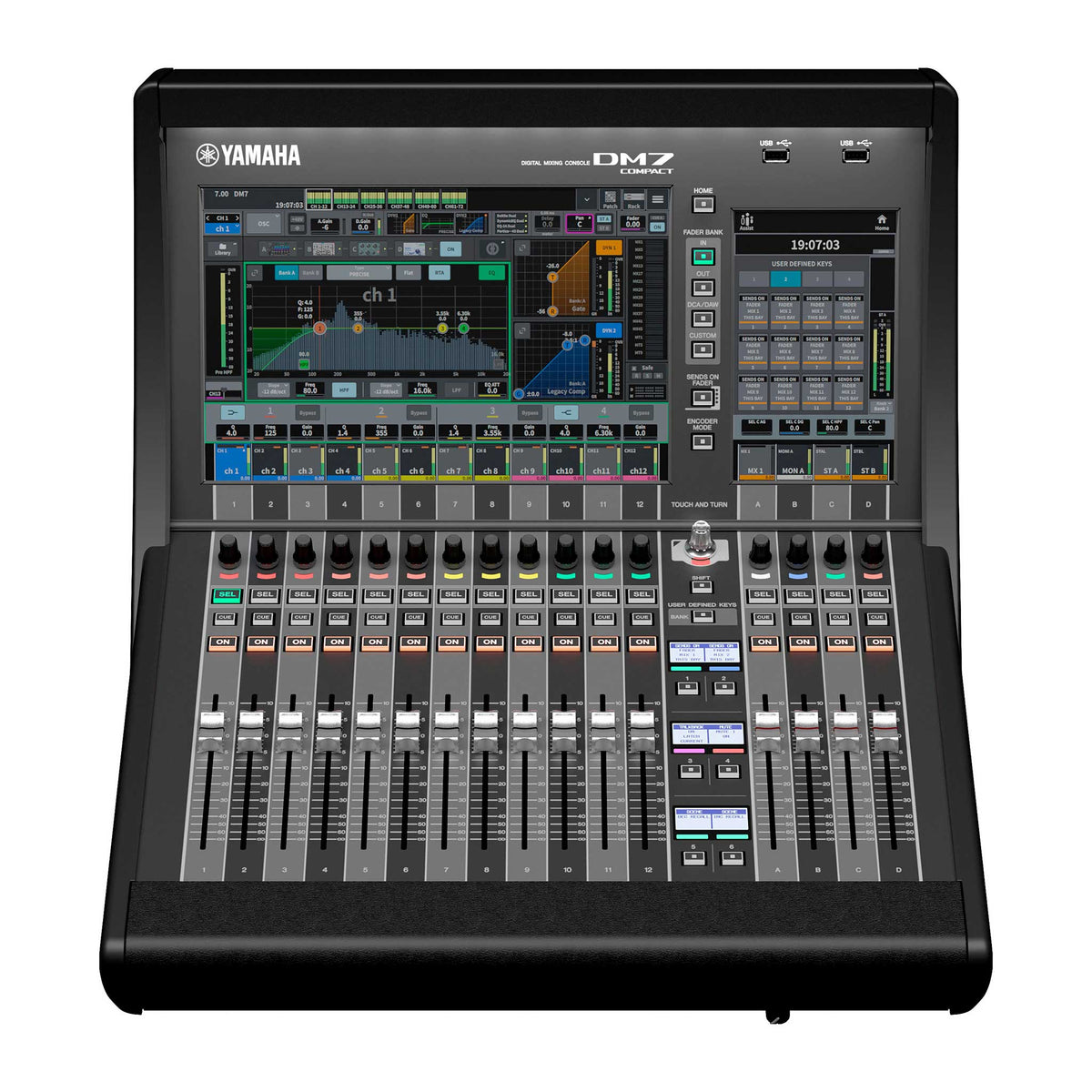 Yamaha DM7C Compact Digitalmixer front