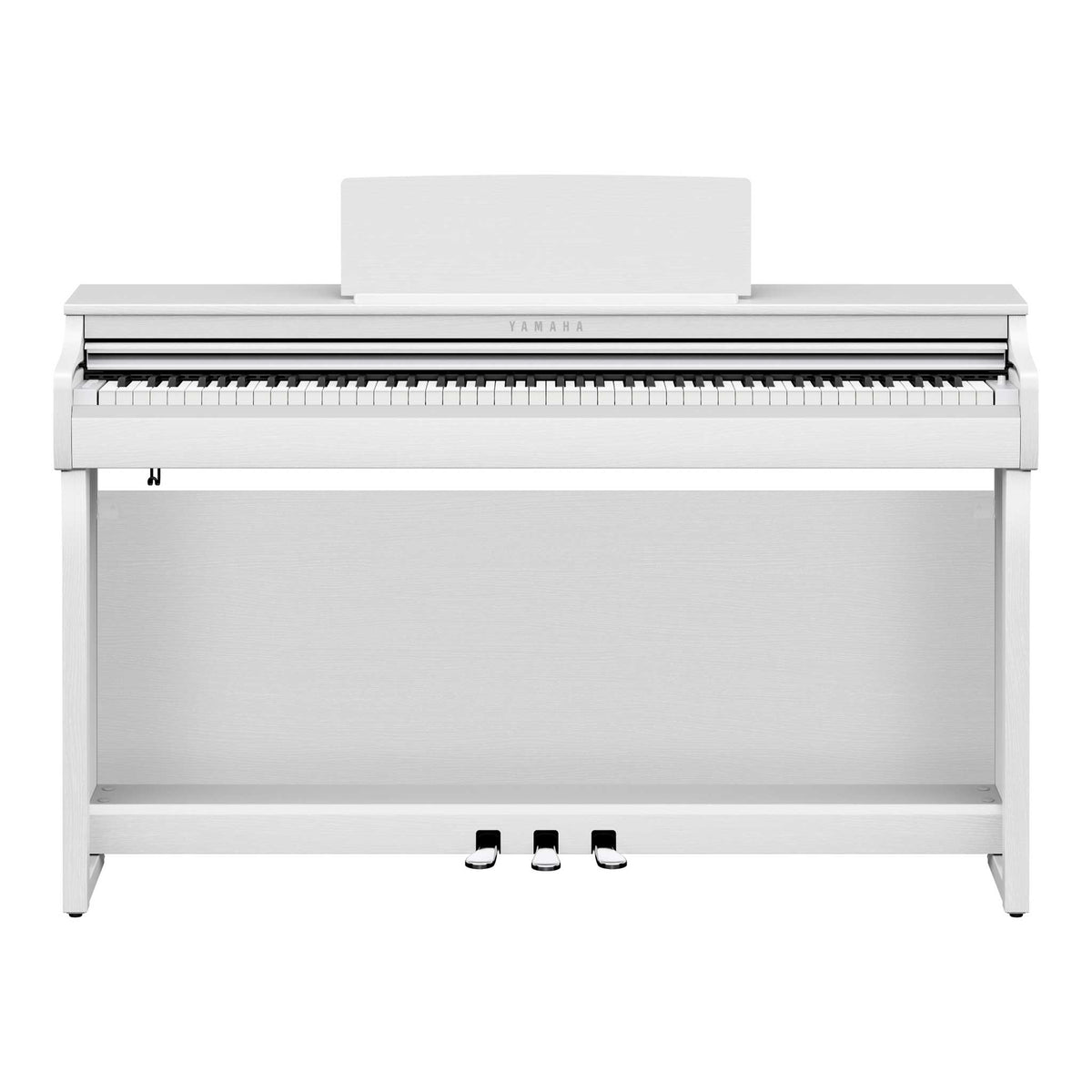 Digitalpiano Yamaha Clavinova CLP825WH weiss vorderansicht  tasten und pedale